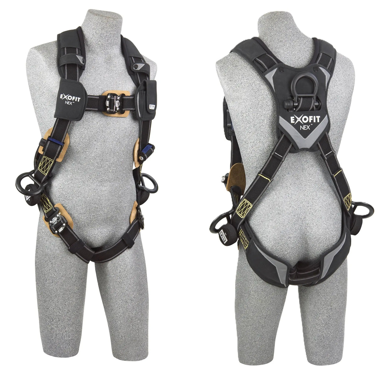 3M DBI-SALA ExoFit NEX Arc Flash Positioning Harness 1103071, Medium, 1 EA, Front and Back