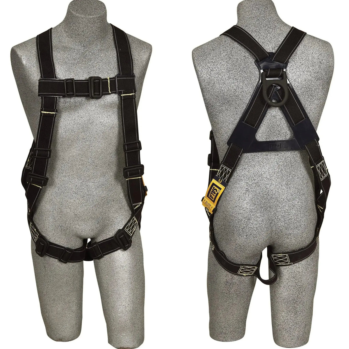 3M DBI-SALA Delta Vest-Style Harness 1105475, Universal, 1 EA, Front and Back