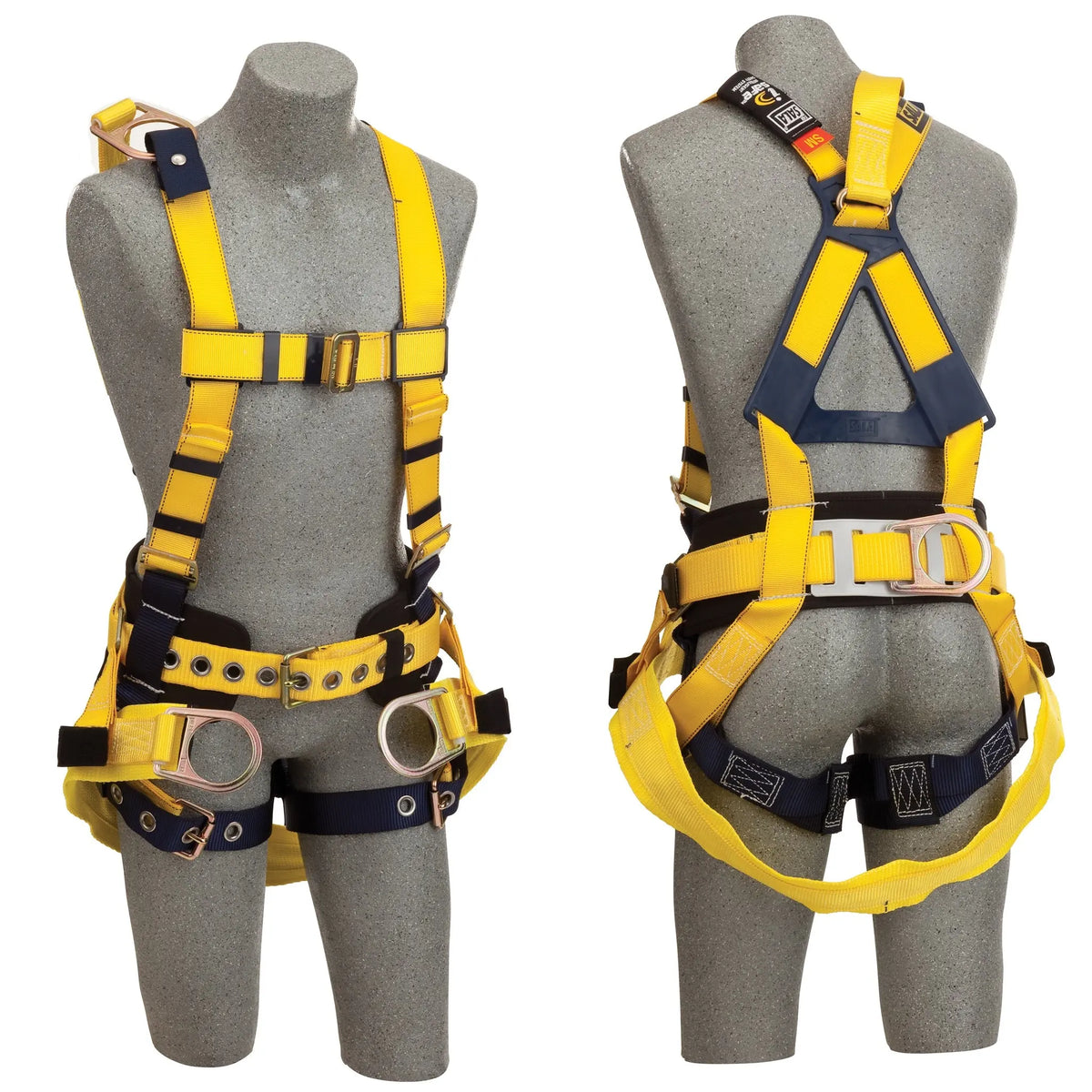 3M DBI-SALA Delta Derrick Positioning/Suspension Safety Harness 1106105, 2X, 1 Each, Front and Back
