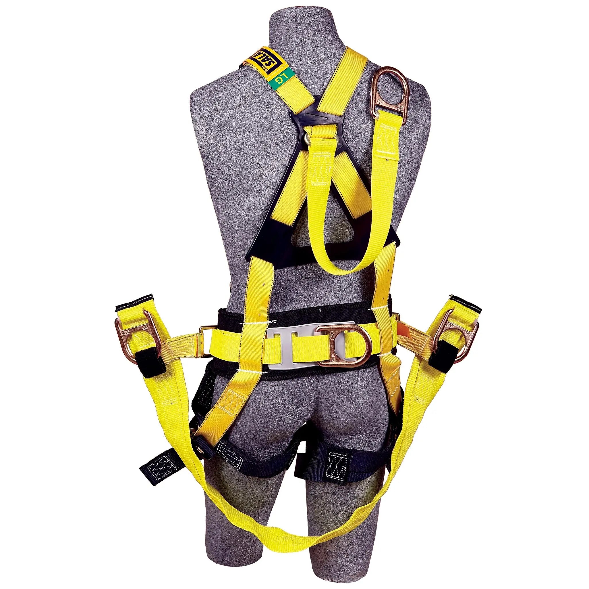 3M DBI-SALA Delta Derrick Harness 1106107, X-Large, 1 EA, Back