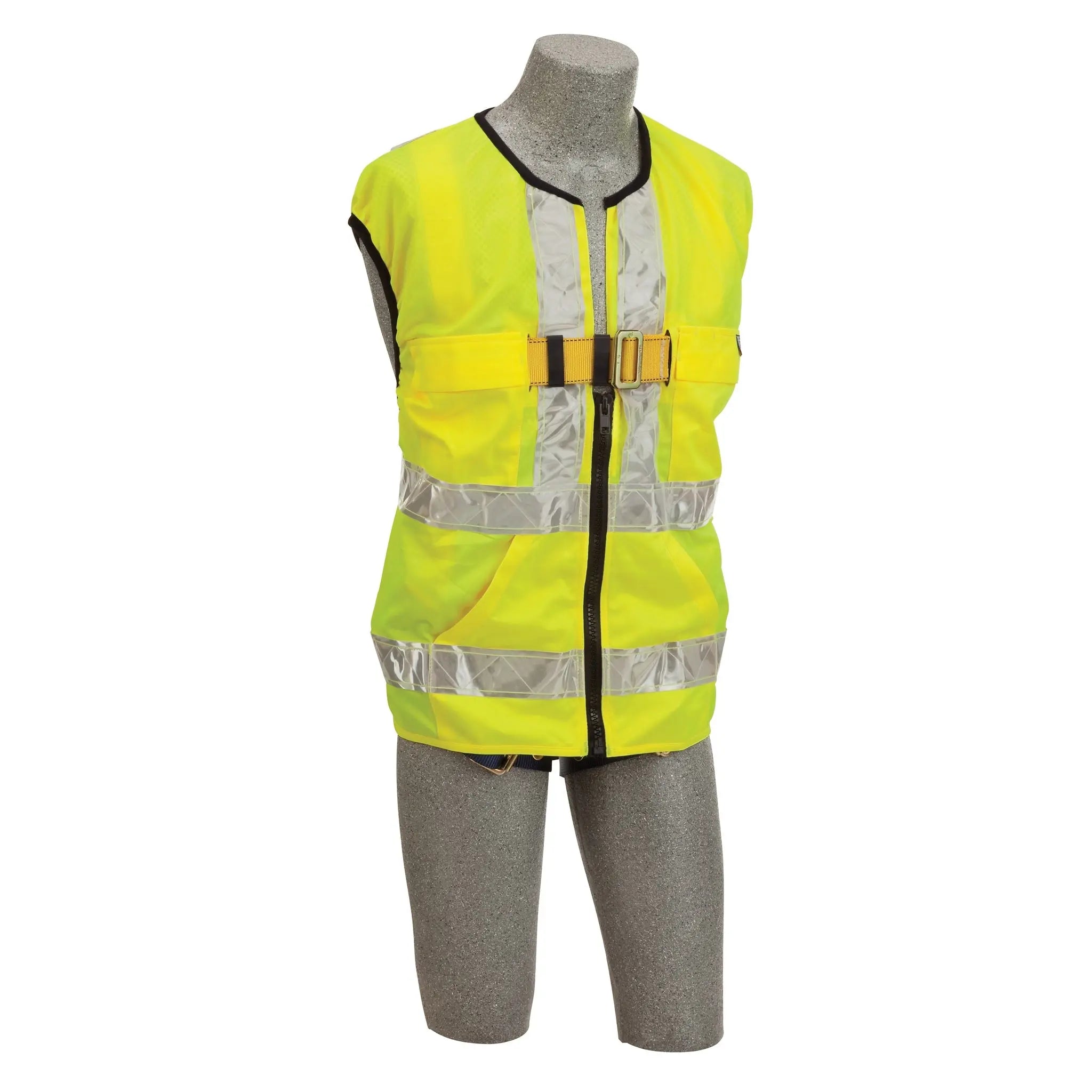 3M DBI-SALA Delta Vest Hi-Vis Reflective Workvest Harness 1107421, X-Large, 1 EA, Main Image