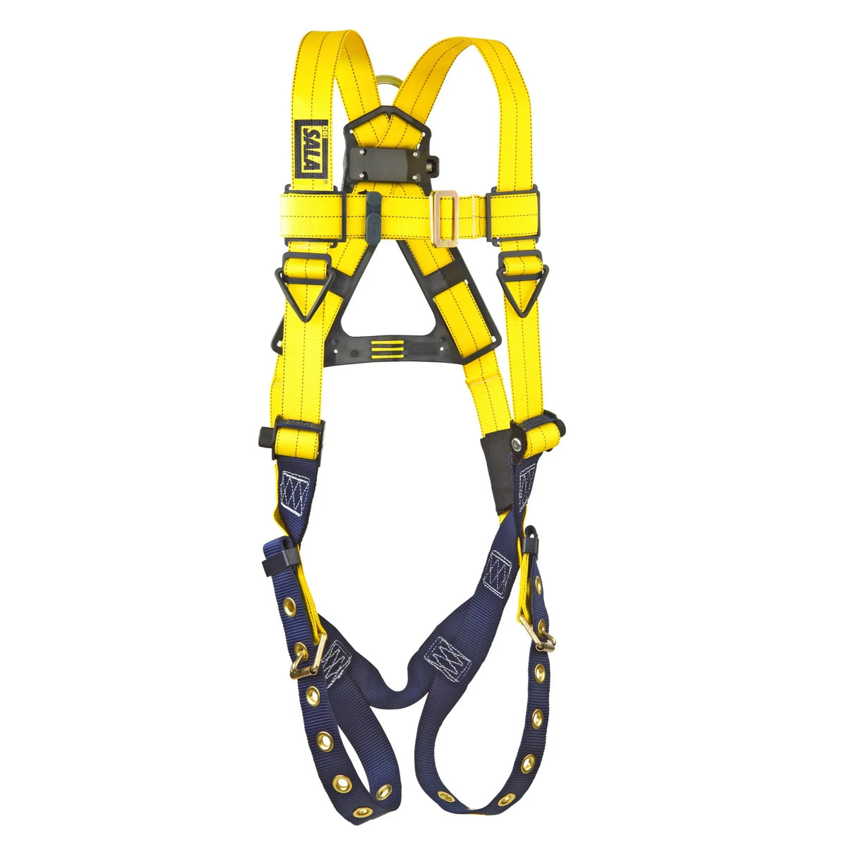 Front D-ring, loops for belt, HI-VIS web (Size X-Large)