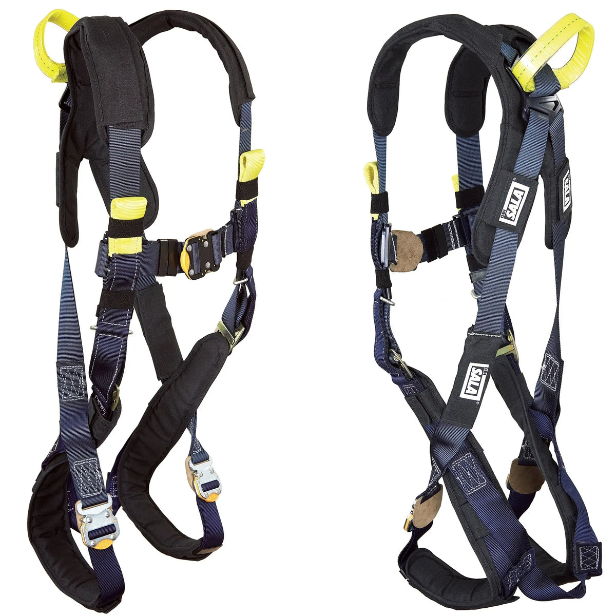 3M DBI-SALA ExoFit XP Comfort Arc Flash Web Loop Rescue Safety Harness 1110963, 2X, 1 Each, Sides