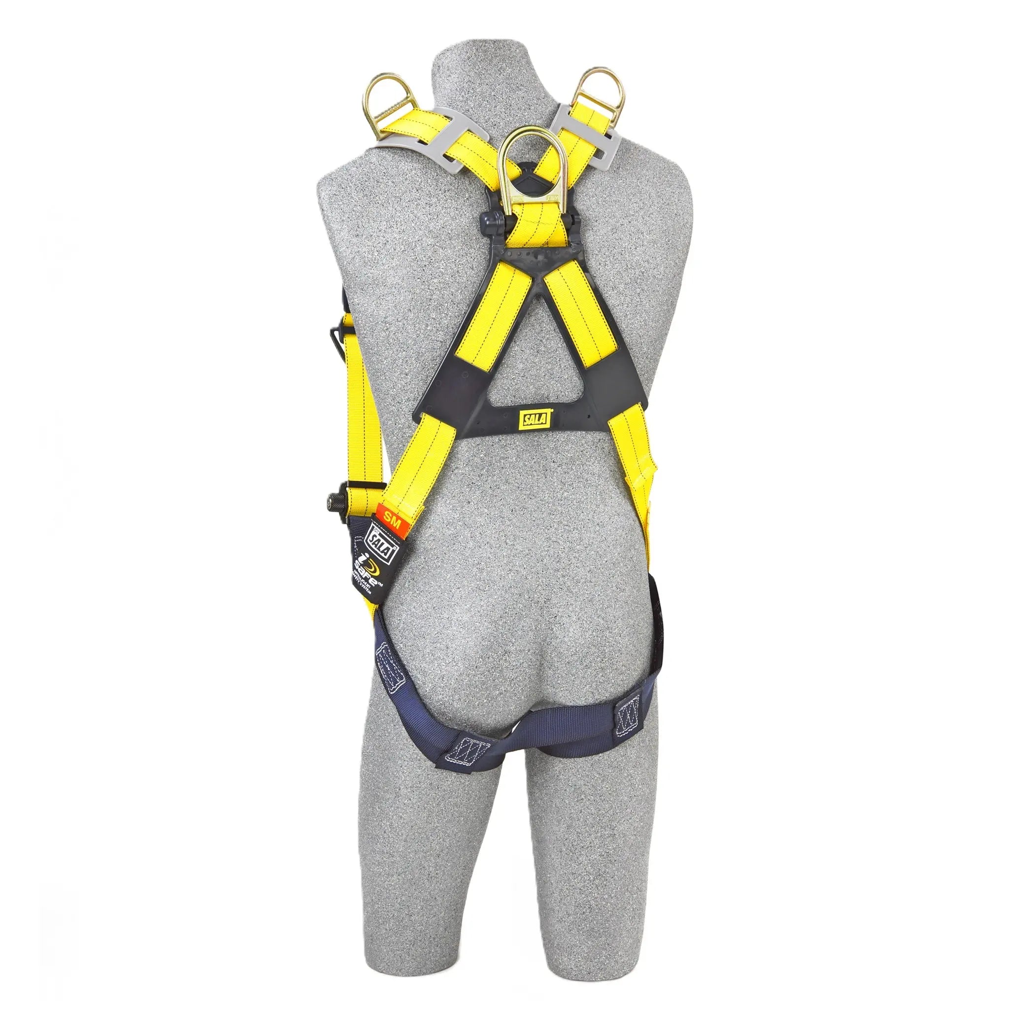 3M PROTECTA 1161206 Comfort Construction Style Positioning Harness, Black, Medium/Large/X-Large, 1 Each, Back