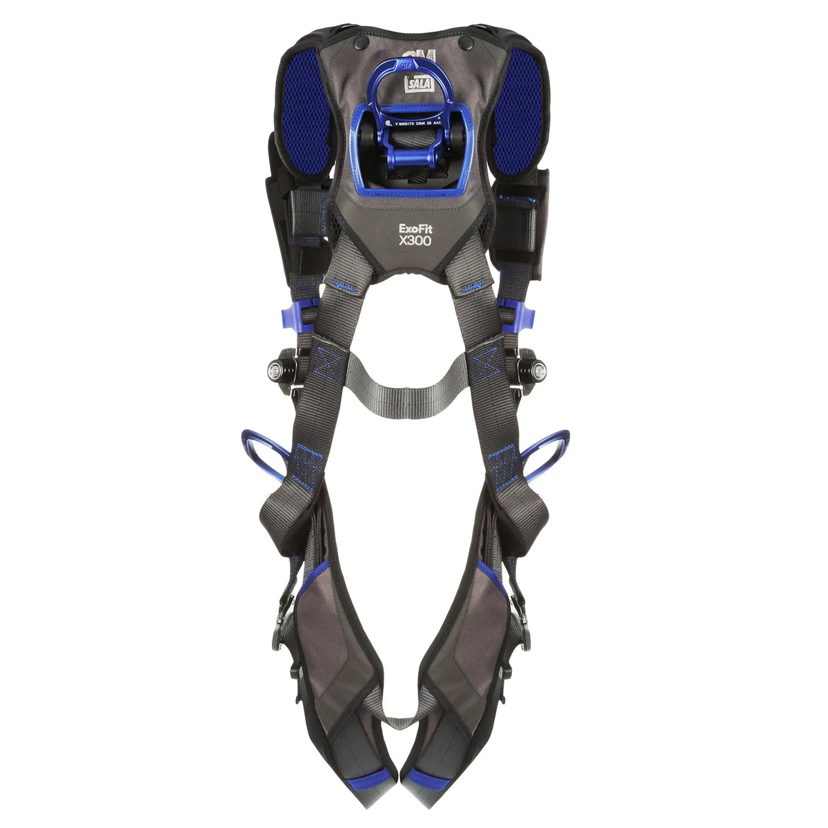 3M DBI-SALA ExoFit NEX Vest-Style Positioning/Climbing Harness 1113076, Small, 1 EA, Back