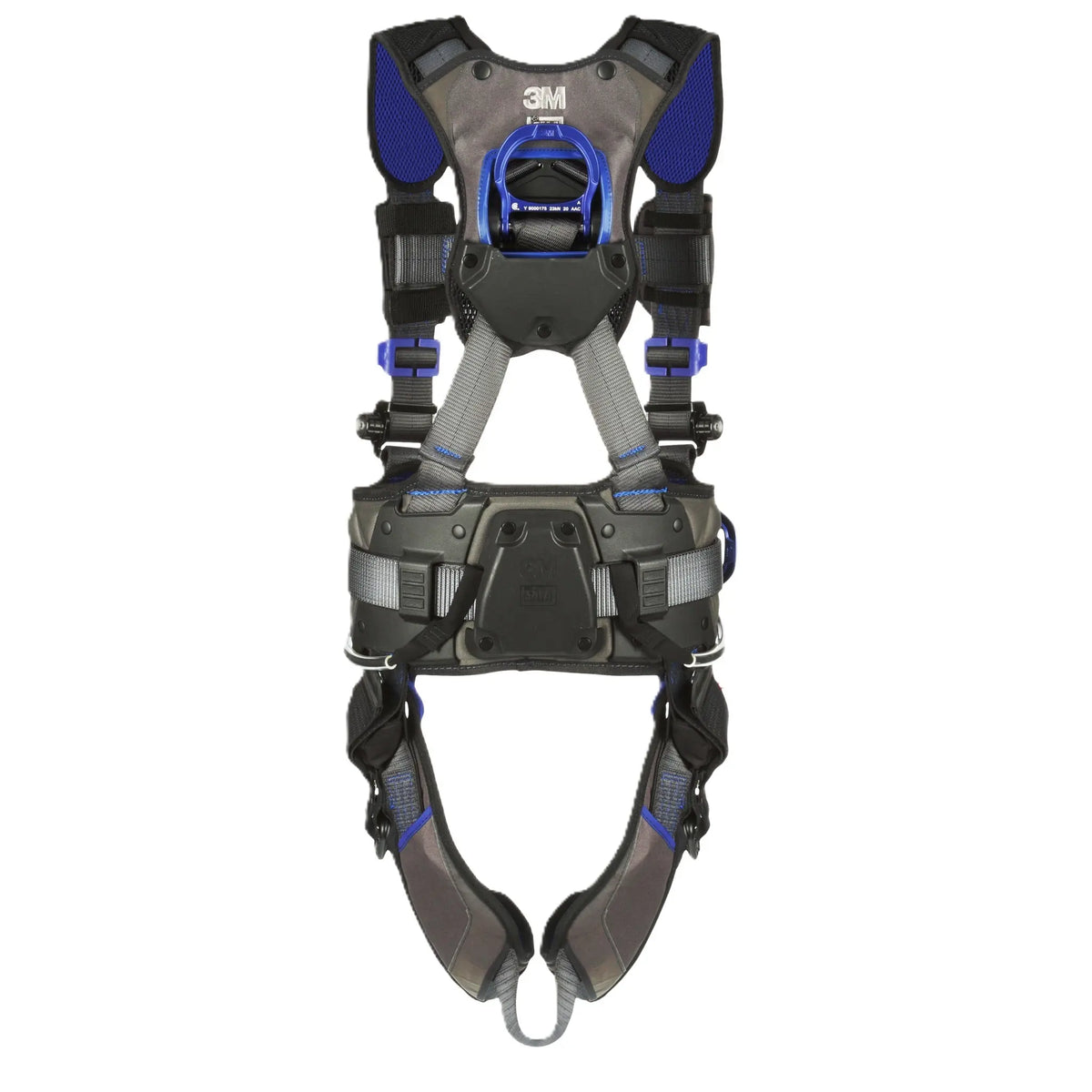3M DBI-SALA ExoFit NEX Comfort Wind Energy Climbing and Positioning Safety Harness 1113178, X-Large, Back