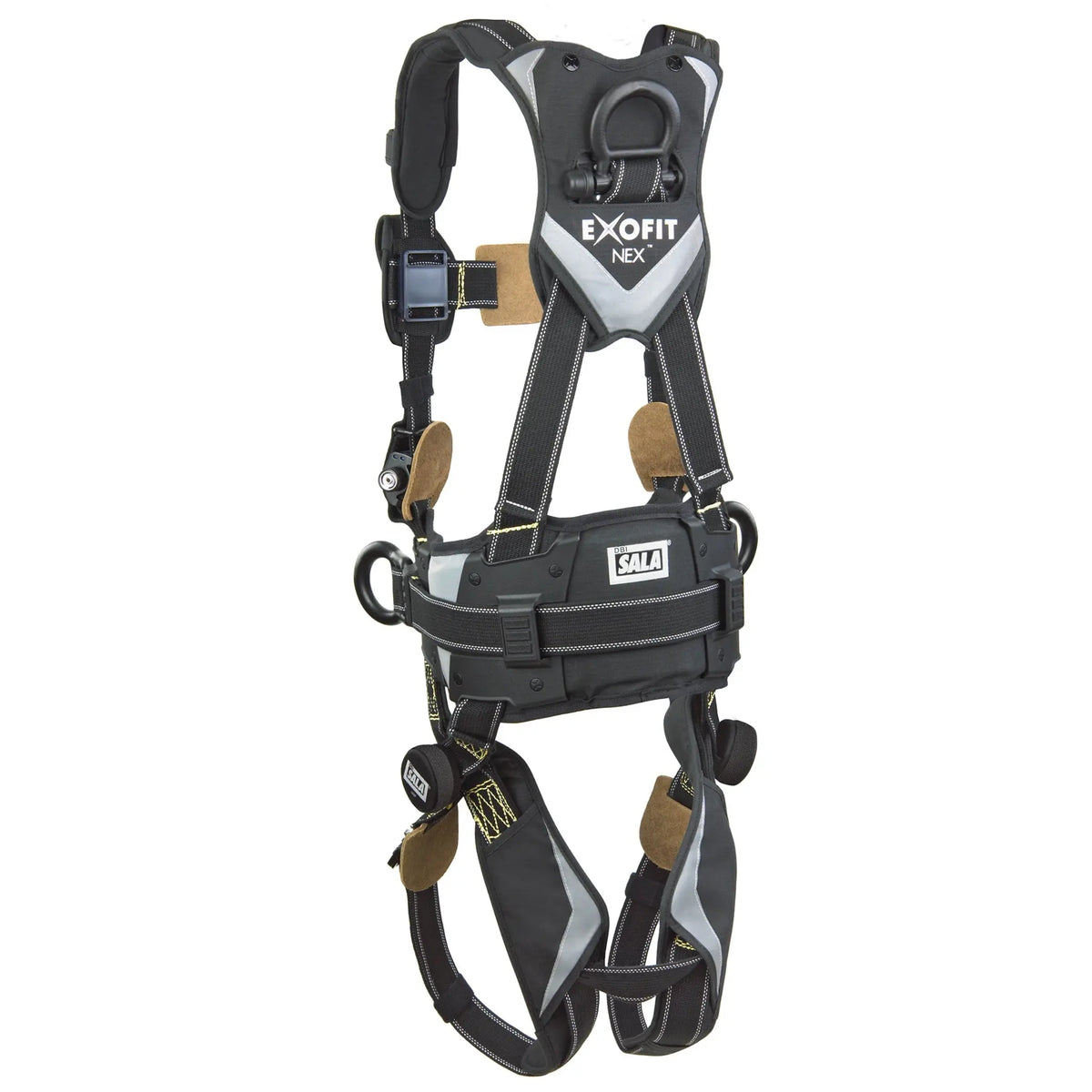 3M DBI-SALA ExoFit NEX Arc Flash Construction Style Positioning Harness 1113316, Medium, 1 EA, Back