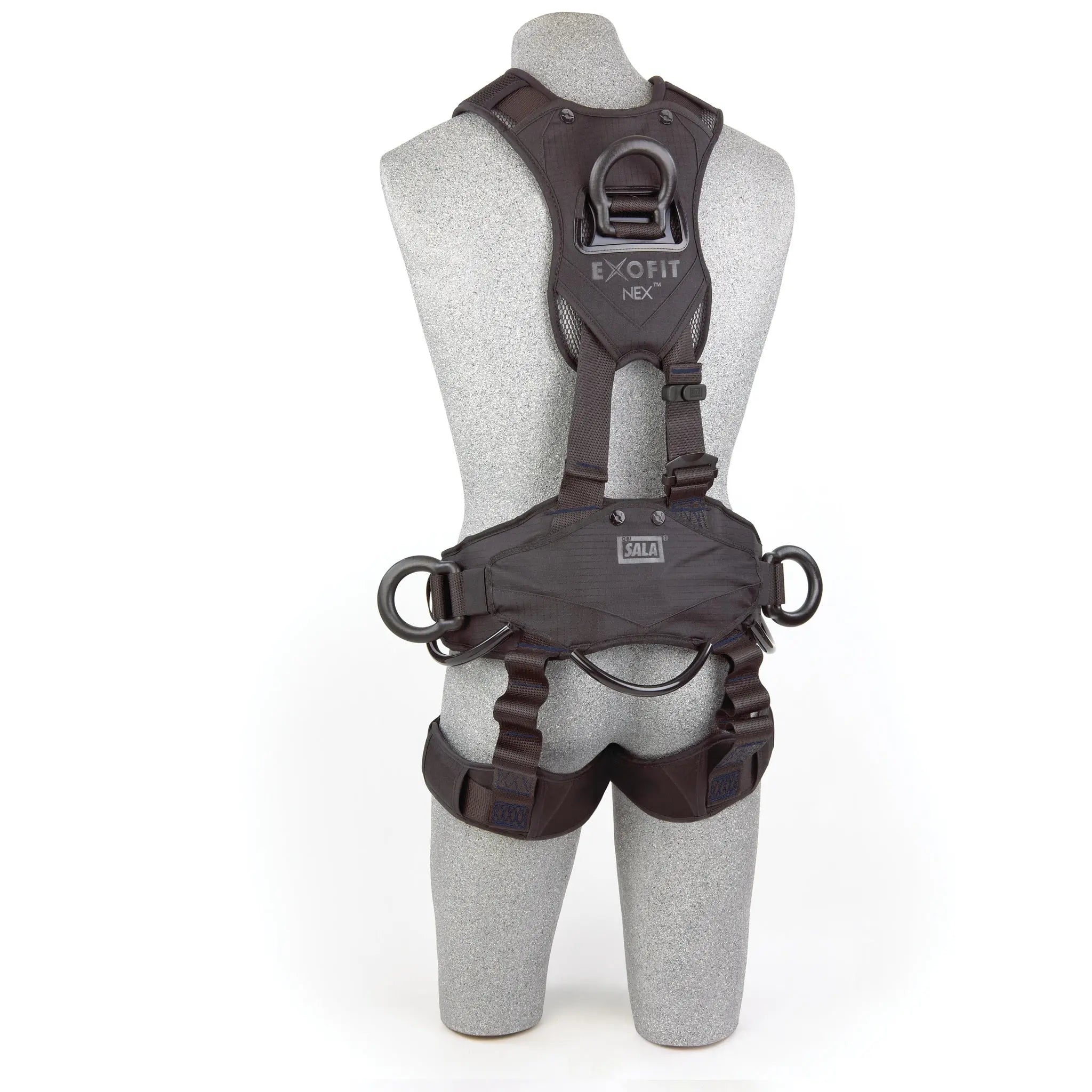 3M DBI-SALA ExoFit NEX Rope Access/Rescue Harness, Black-Out 1113373, X-Large, 1 EA, Back, 2nd Image
