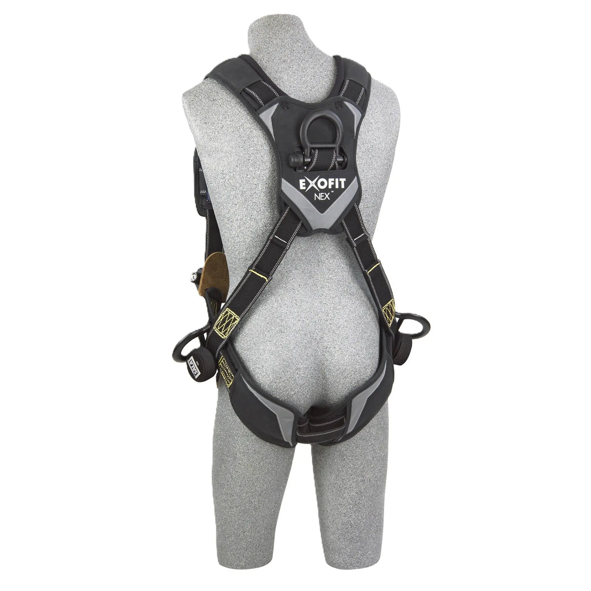 3M DBI-SALA ExoFit NEX Comfort Arc Flash Rope Access Climbing/Positioning/Rescue/Suspension Safety Harness 1113763, Large, 1 Each, Back