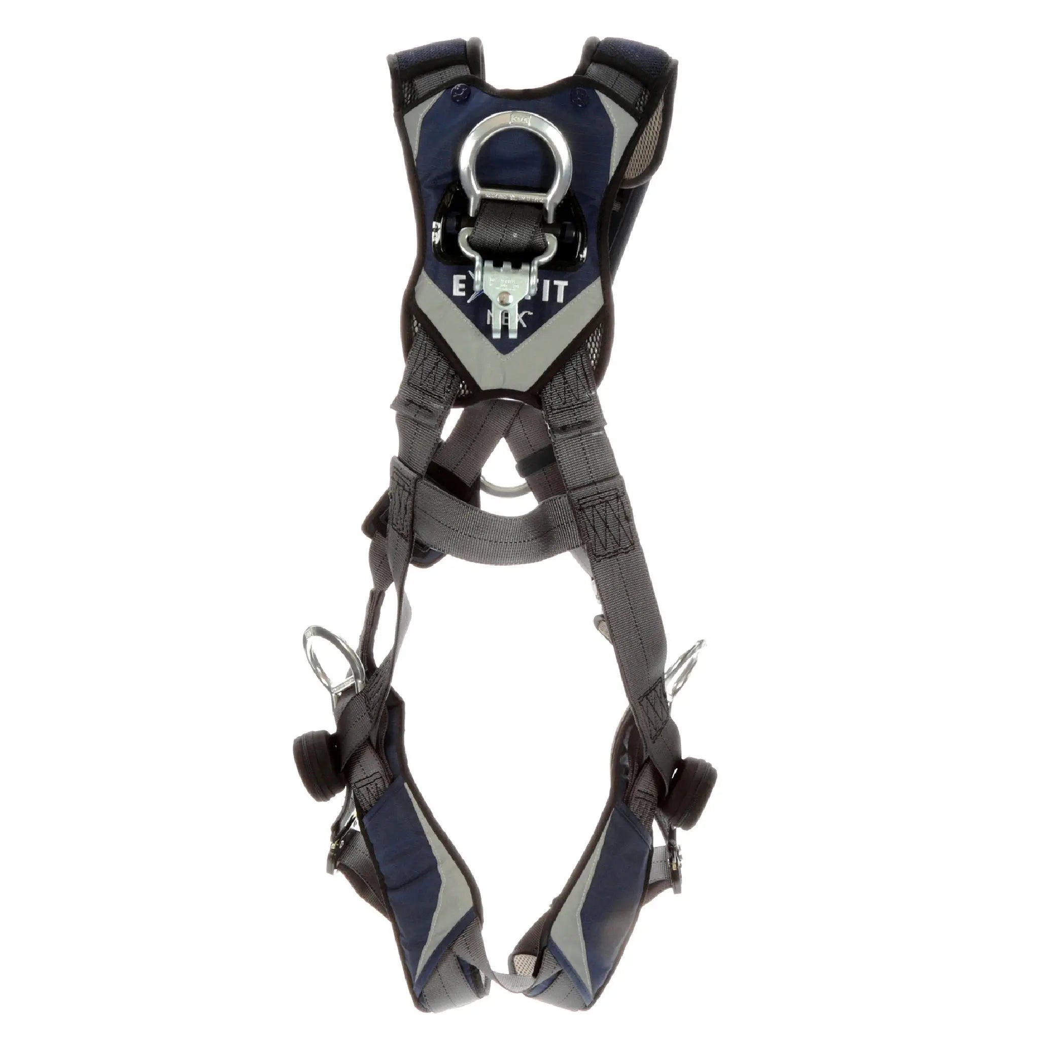 3M DBI-SALA ExoFit NEX Plus Comfort Cross-Over Style Positioning/Climbing Harness 1140198, X-Small, Gray, 1 EA, Main Image, Back