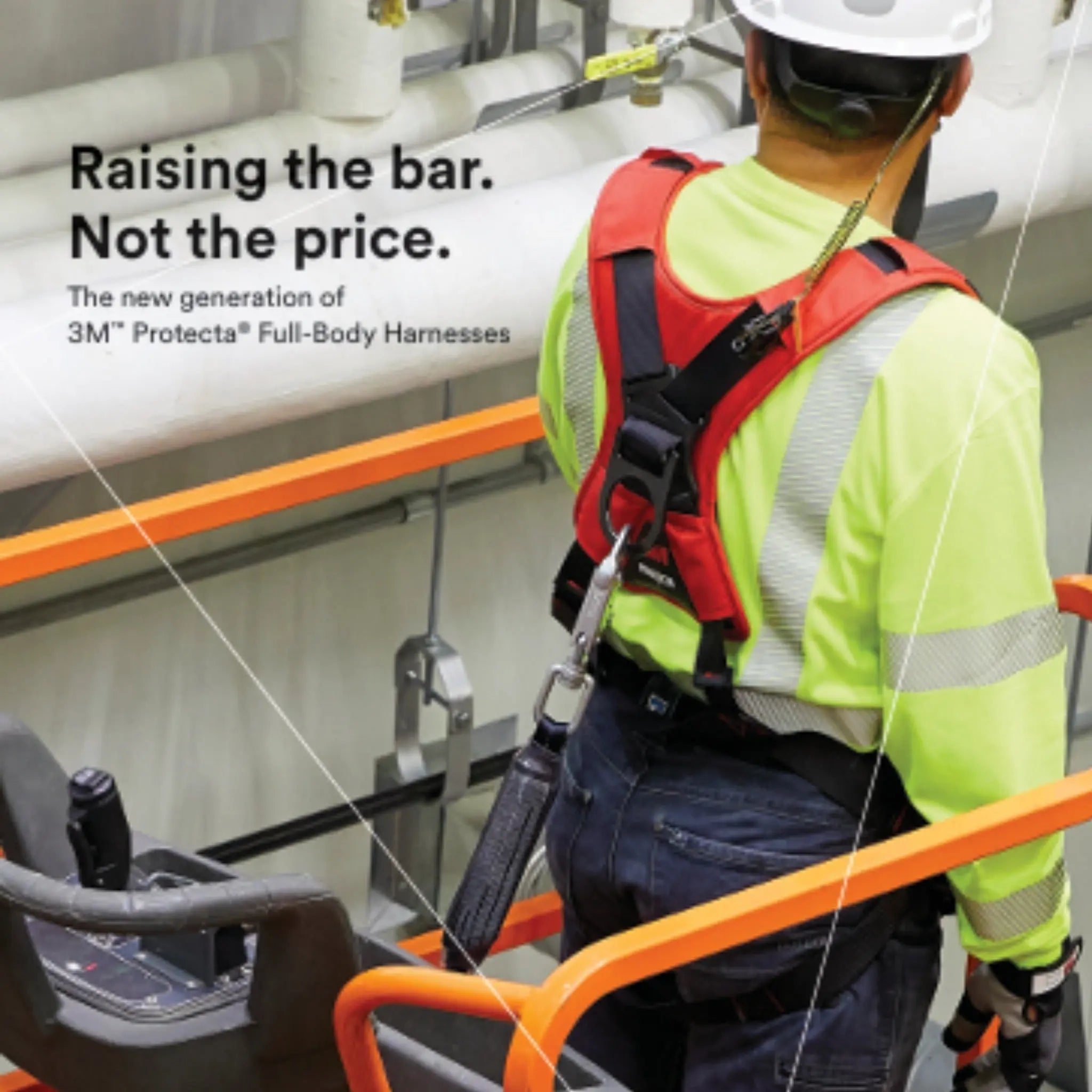 3M Protecta P200 Series Comfort Construction Style Positioning Harness, Application