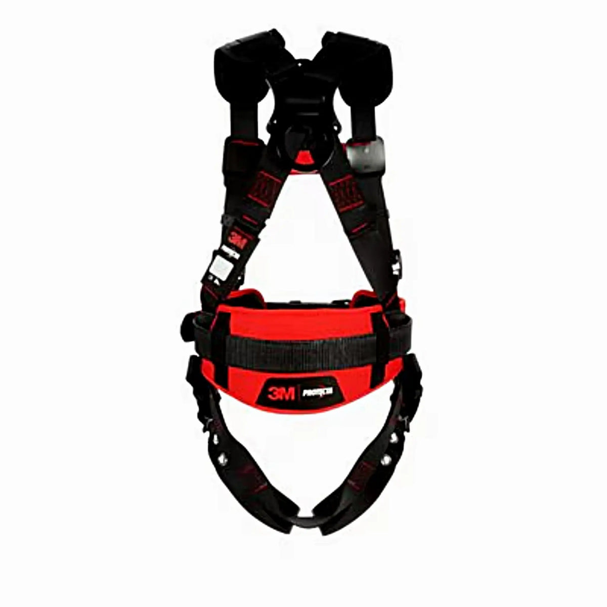 3M Protecta Construction Style Harness 1161302 Black X-Large 1 EA Case, Back