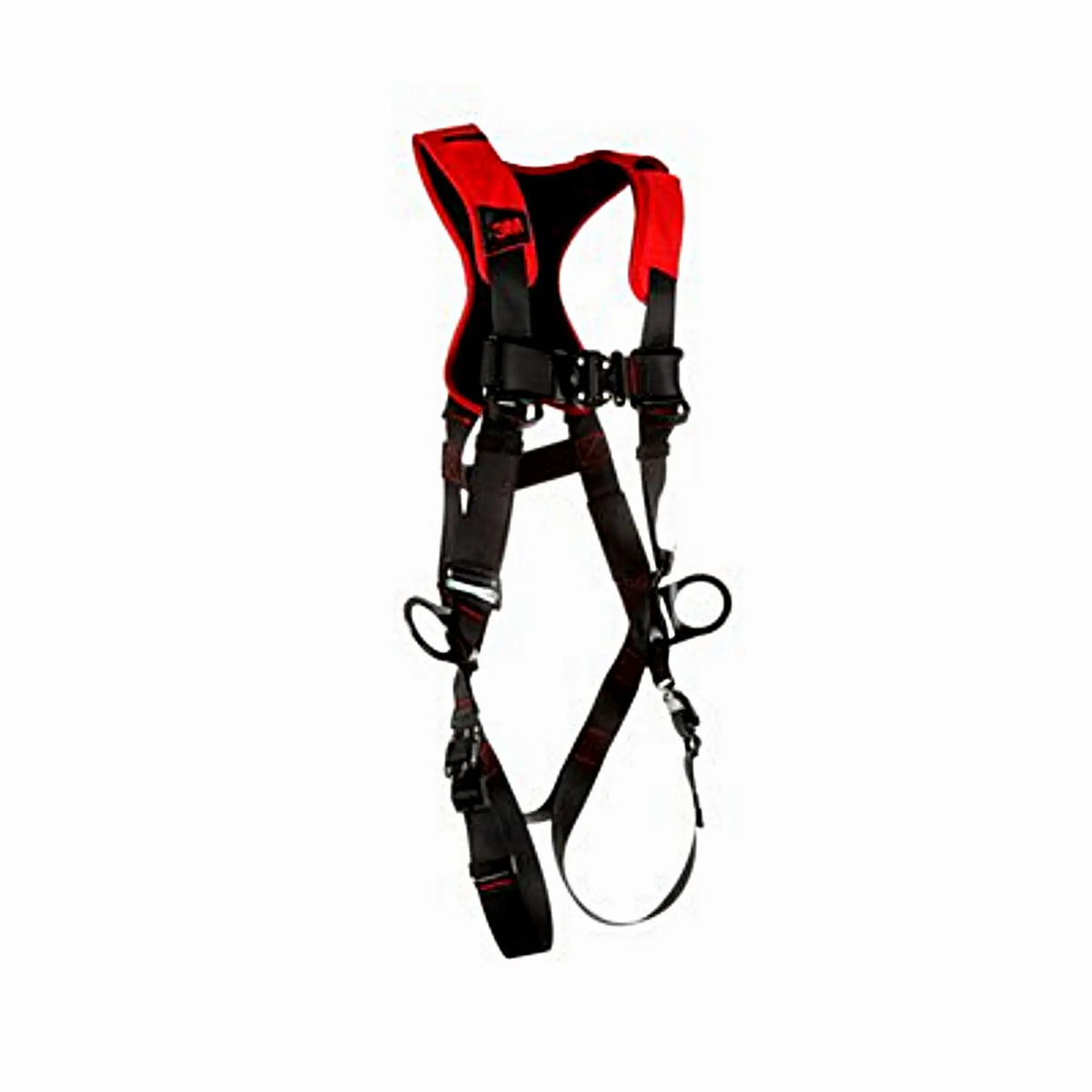 3M Protecta Comfort Vest-Style Positioning Harness 1161402 Black X-Large 1 EA Case, Side