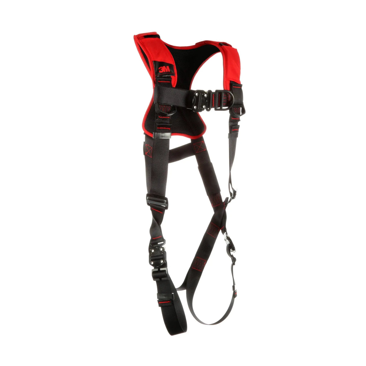 3M Protecta Comfort Vest-Style Climbing Harness 1161405 Black Medium Large 1 EA Case, Side