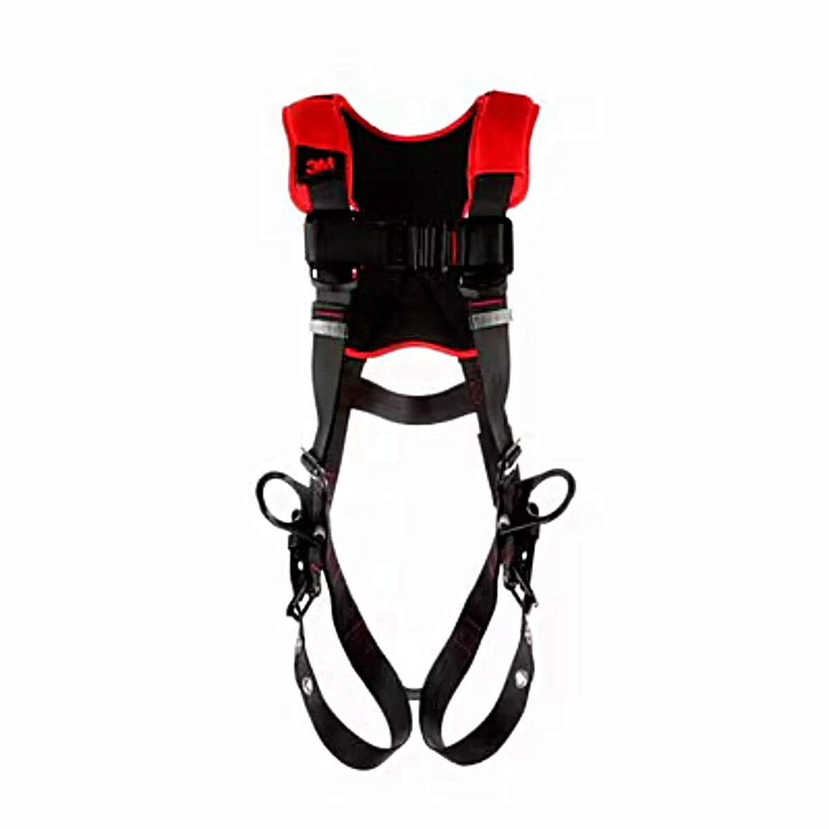 3M Protecta Comfort Vest-Style Positioning Harness 1161414 Black Medium Large 1 EA Case, Main Image