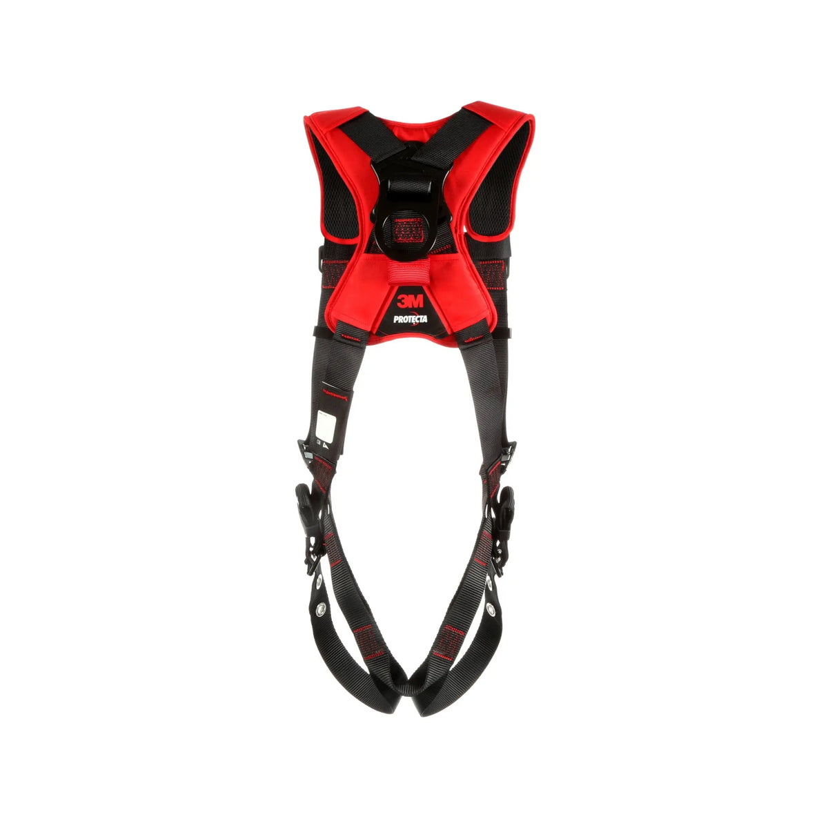 3M Protecta Comfort Vest-Style Climbing Harness 1161430 Black Medium Large 1 EA Case, Back