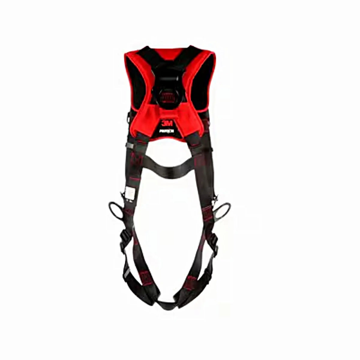 3M Protecta Comfort Vest-Style Positioning Climbing Harness 1161438 Black X-Large 1 EA Case, Back