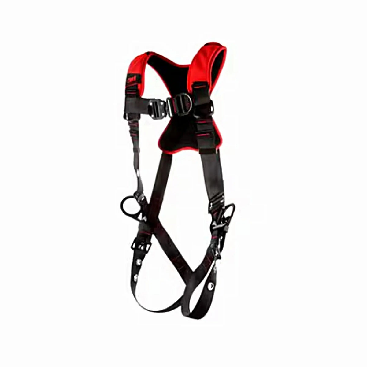3M Protecta Comfort Vest-Style Positioning Climbing Harness 1161441 Black X-Large 1 EA Case, Side