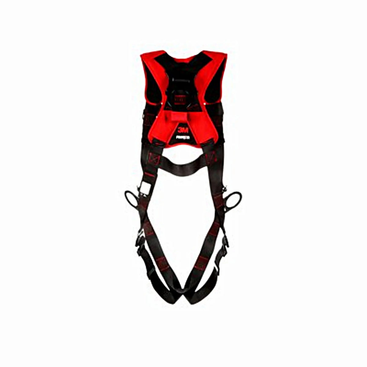 3M Protecta Comfort Vest-Style Positioning Climbing Harness 1161444 Black X-Large 1 EA Case, Back