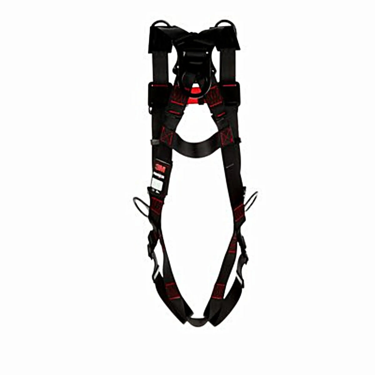 3M Protecta Vest-Style Positioning Retrieval Harness 1161565 Black X-Large 1 EA Case, Back