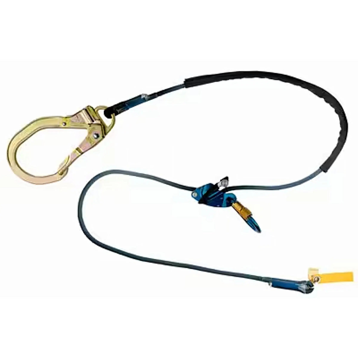 3M DBI-SALA Trigger X Tie-Back Adjustable Rope Positioning Lanyard - Single Mode 1234084, Blue, 8', 1 EA/Case