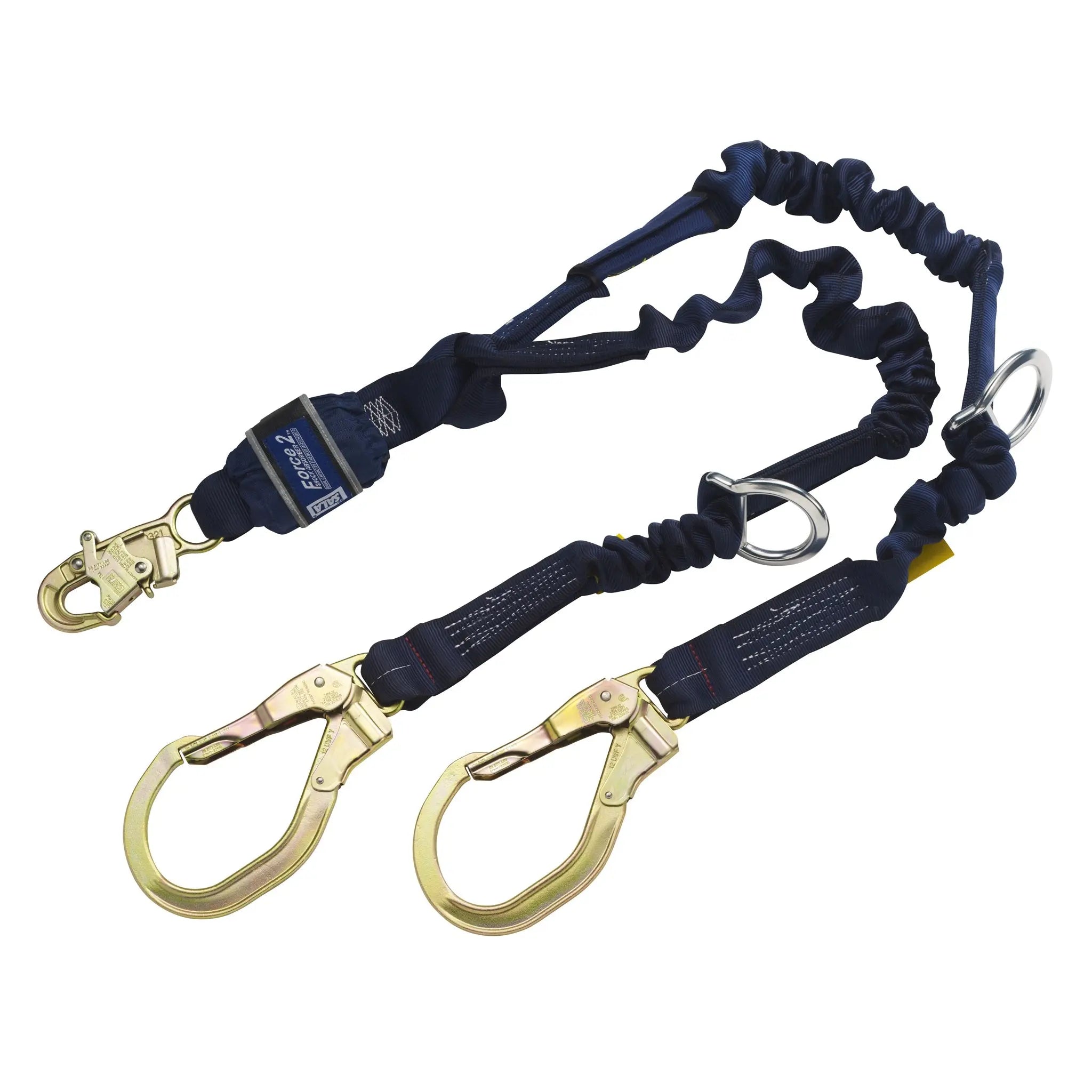 3M DBI-SALA ShockWave F2 100% Tie-Off Rescue Stretch Web Shock-Absorbing Lanyard 1246030, 6 ft, 1 Each, Main Image