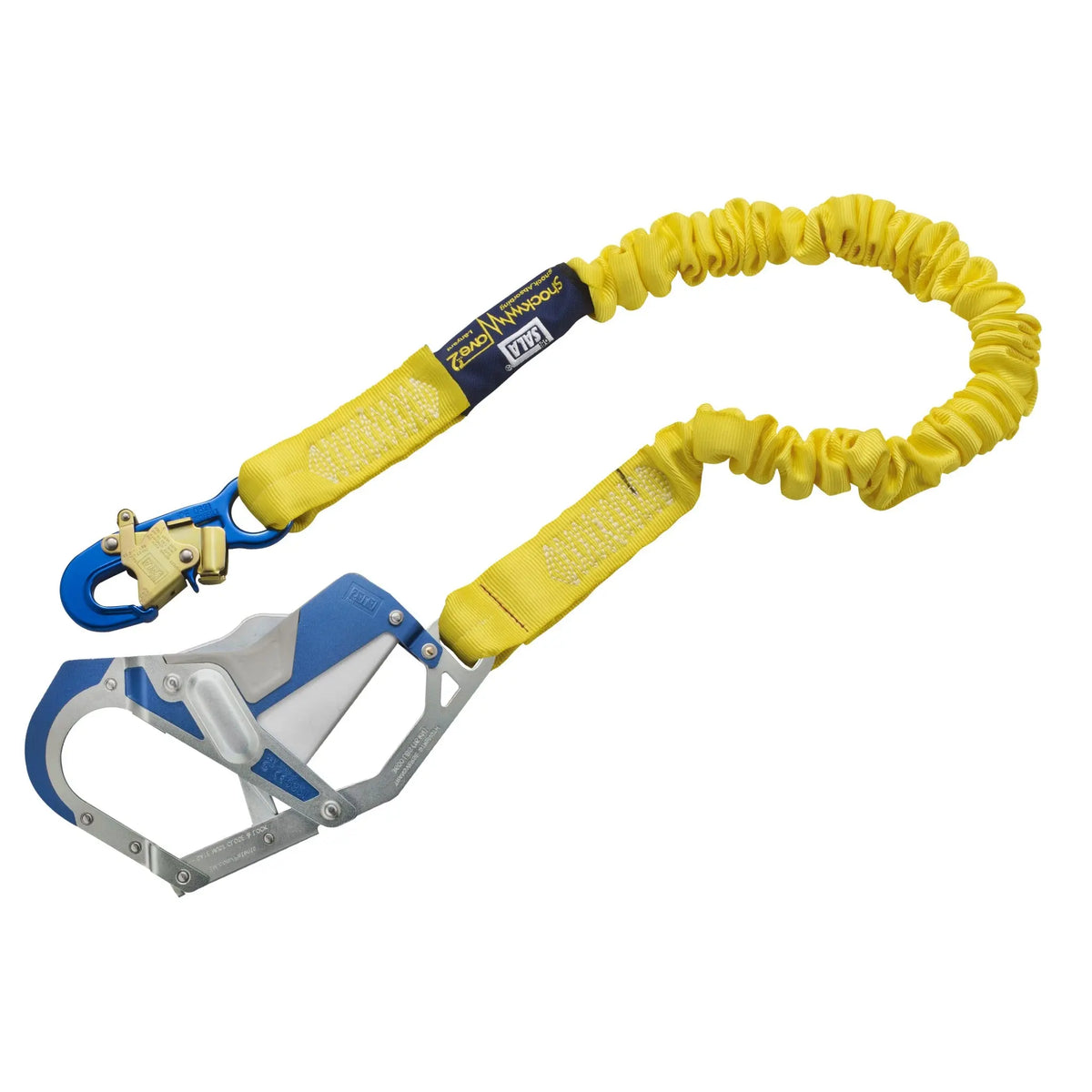 3M DBI-SALA ShockWave 2 Shock Absorbing Lanyard 1246417, Yellow, 1 EA