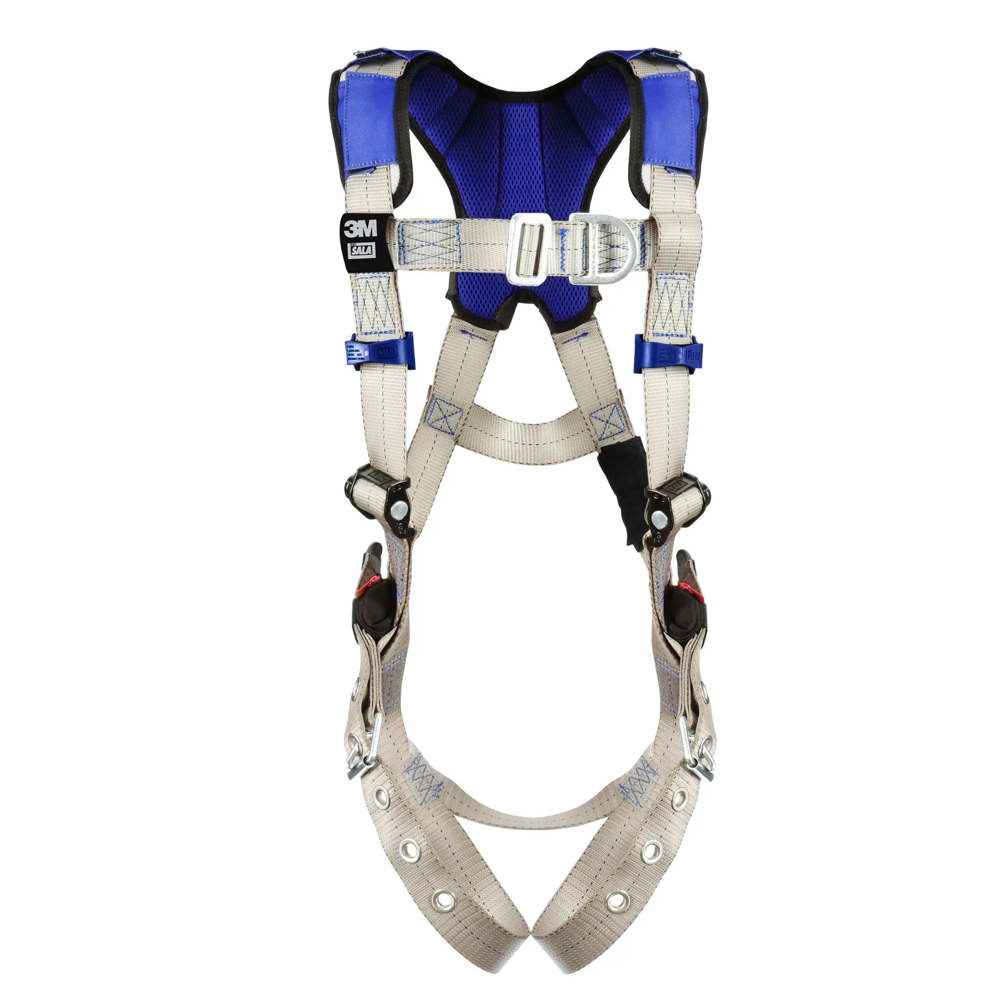 3M DBI-SALA 1401006 ExoFit X100 Comfort Vest Climbing Safety Harness, Gray, Medium, 1 Each