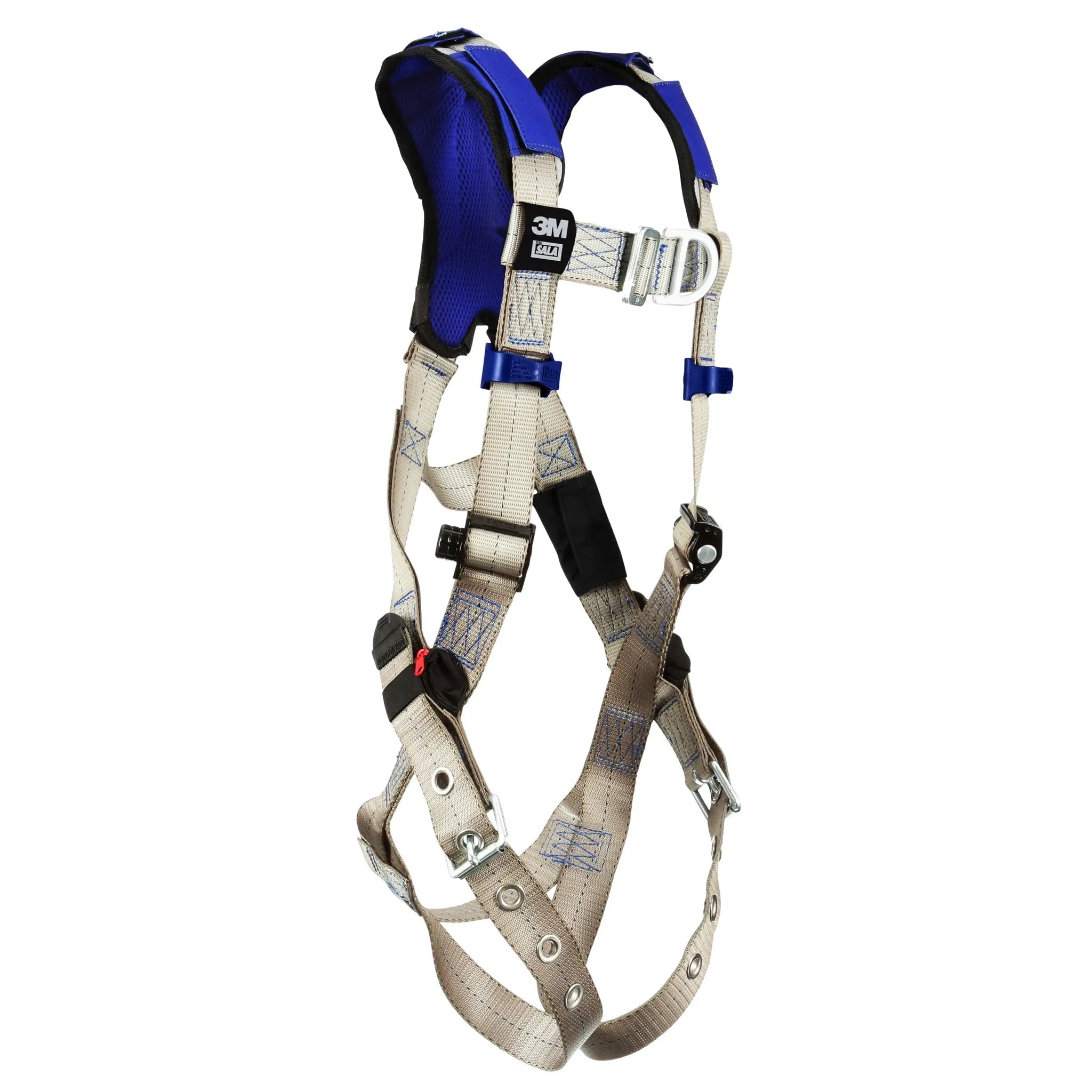3M DBI-SALA 1401006 ExoFit X100 Comfort Vest Climbing Safety Harness, Gray, Medium, 1 Each