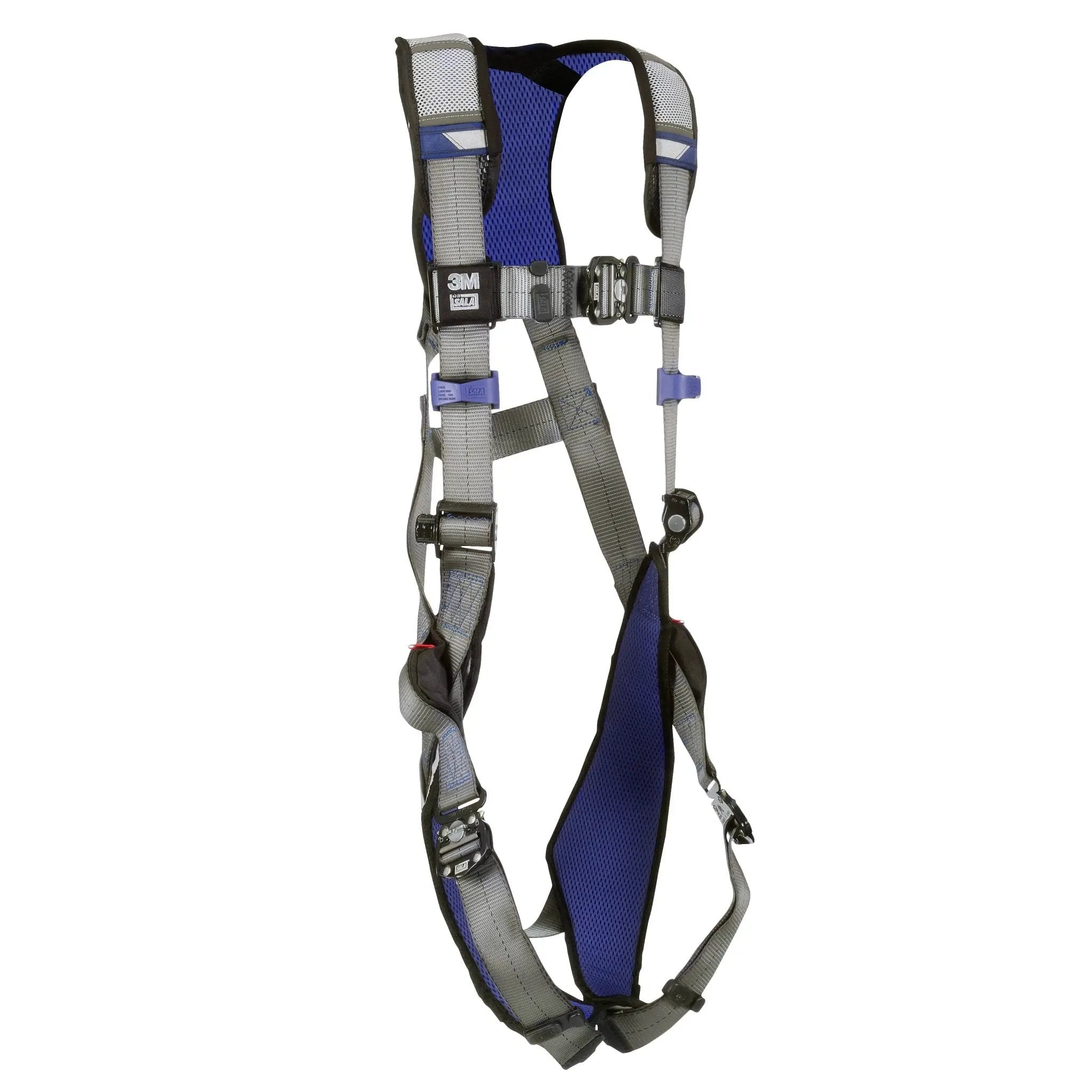 3M DBI-Sala ExoFit X200 Comfort Vest Safety Harness, Gray, 1 Each