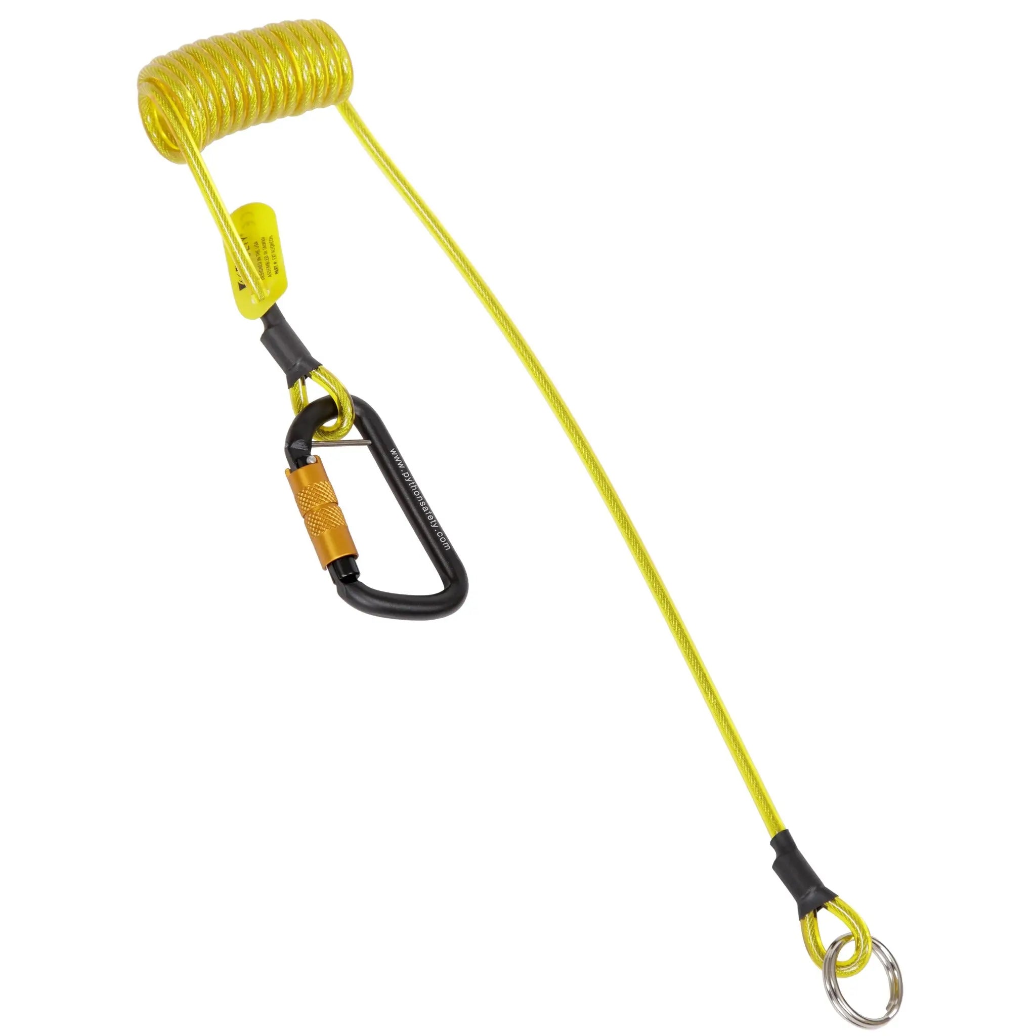 3M DBI-SALA Hook2Quick Ring Coil Tool Tether with Tail 1500065, 1 EA, Main Image