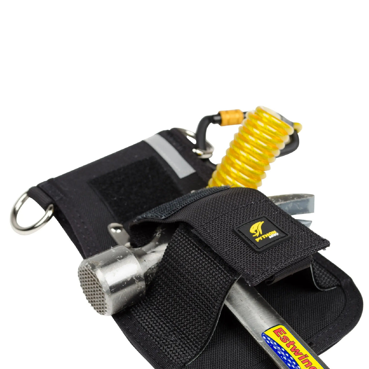 3M DBI-SALA Hammer Holster, Belt with Hook2Quick Ring Coil Tether with Tail 1500094, 1 EA, main image