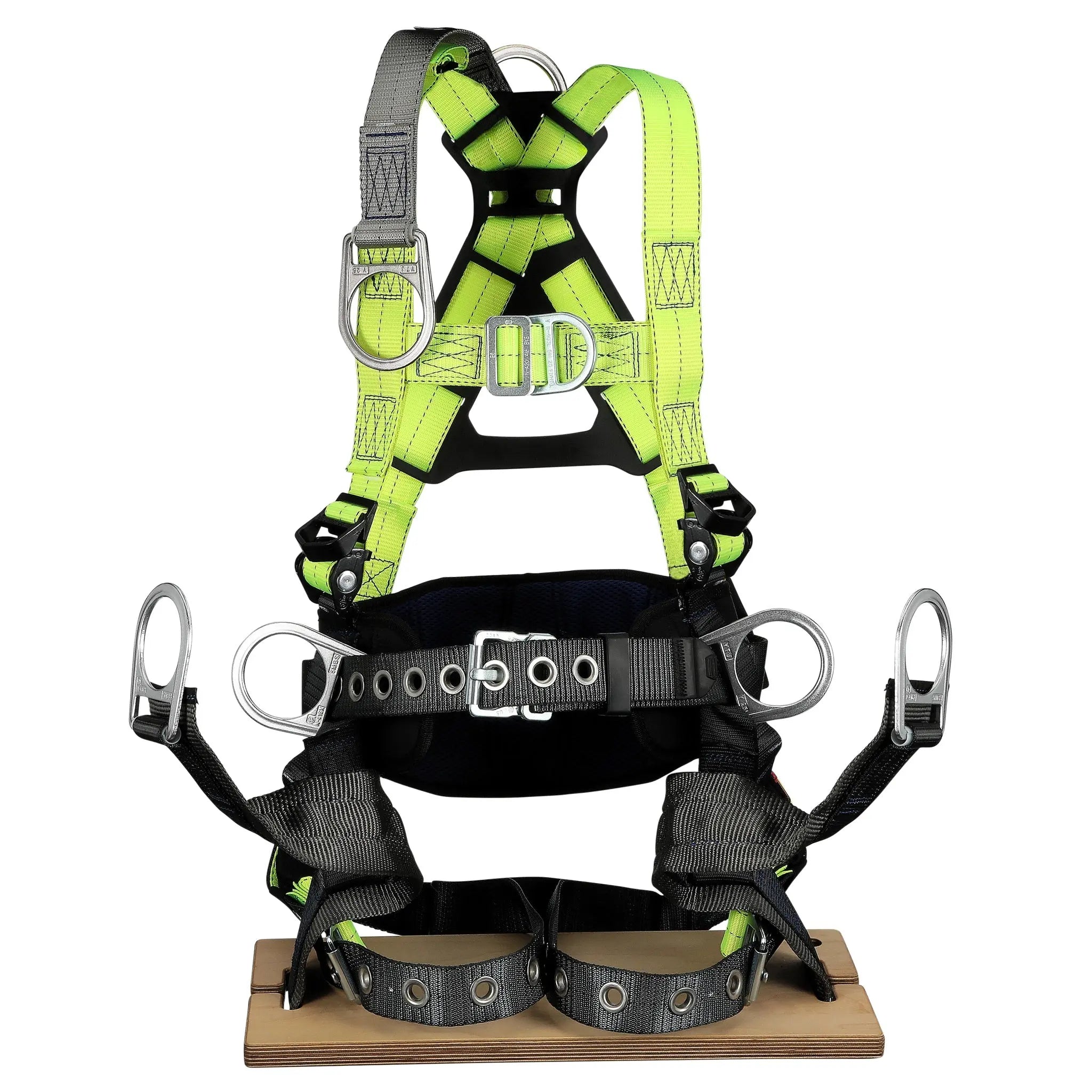 3M DBI-Sala ExoFit X50 Oil & Gas Climbing/Positioning/Suspension Safety Harness with Seat, ANSI, Center