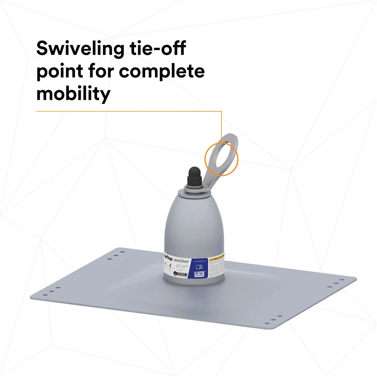3M DBI-SALA Roof Top Anchor 2100138, 1 EA, 5th image