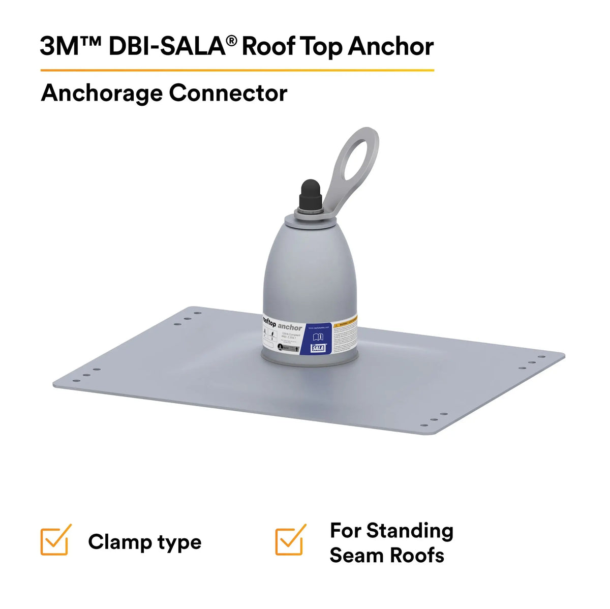 3M DBI-SALA Roof Top Anchor 2100138, 1 EA, 6th image