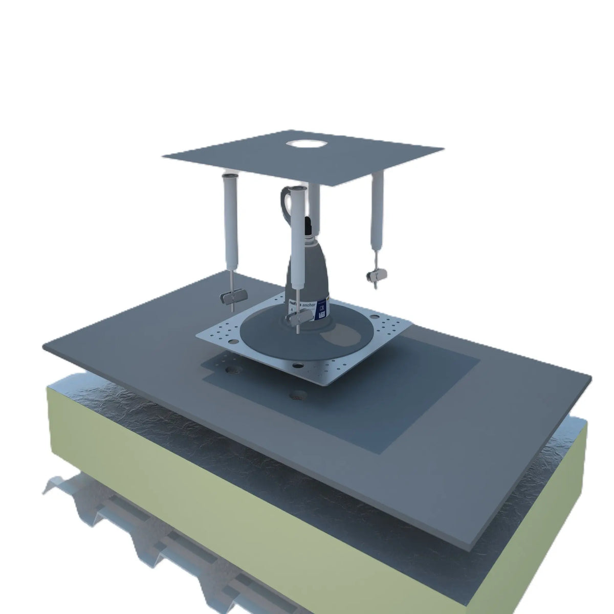 3M DBI-SALA Roof Top Anchor 2100140, 1 EA, 2nd Image