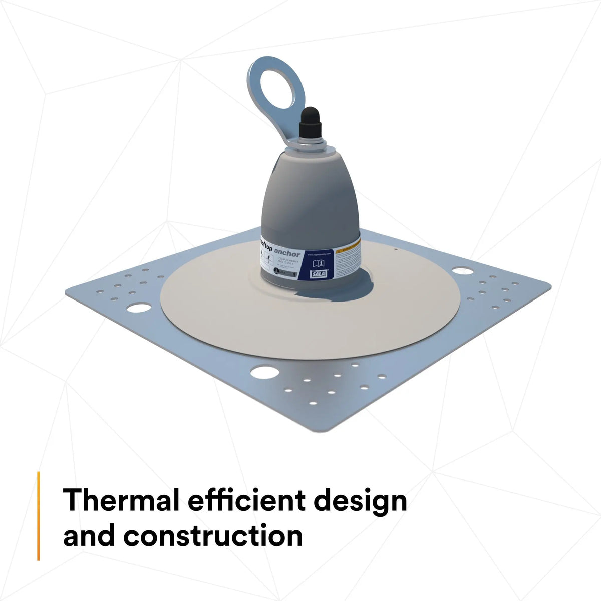 3M DBI-SALA Roof Top Anchor 2100140, 1 EA, 3rd Image
