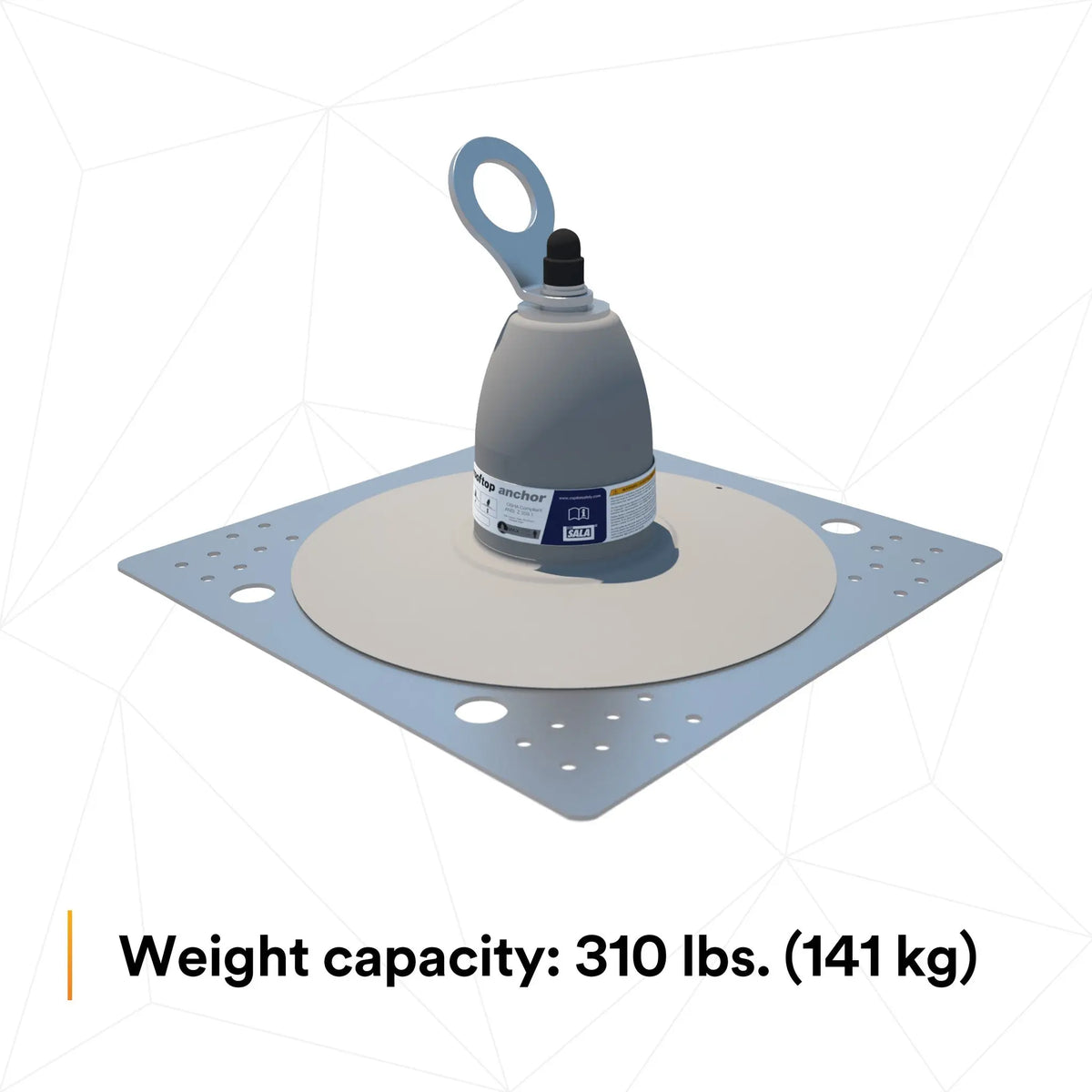 3M DBI-SALA Roof Top Anchor 2100140, 1 EA, 9th Image