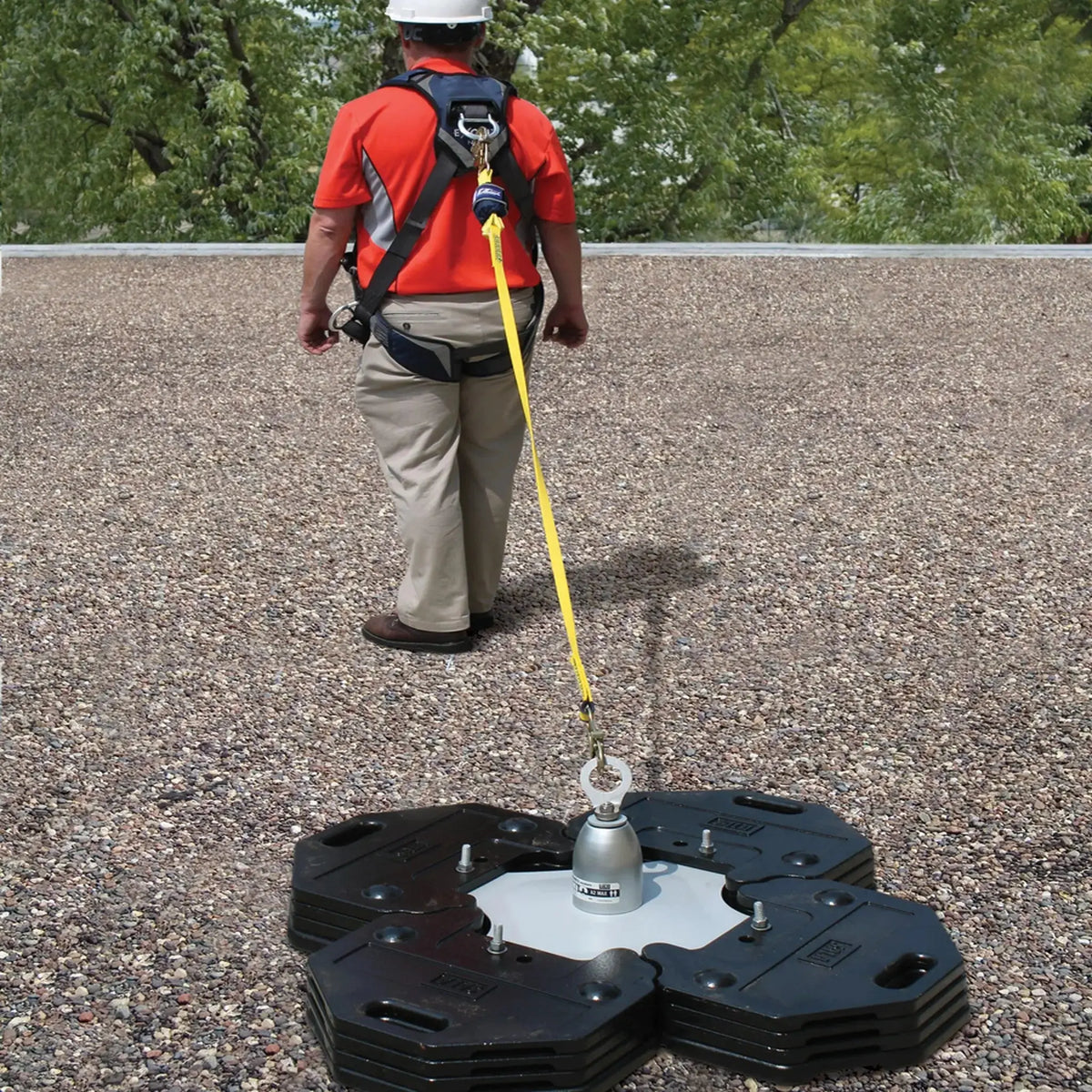 3M DBI-SALA Roof Top Freestanding Counterweight Anchor 2100185 1 EA, Application