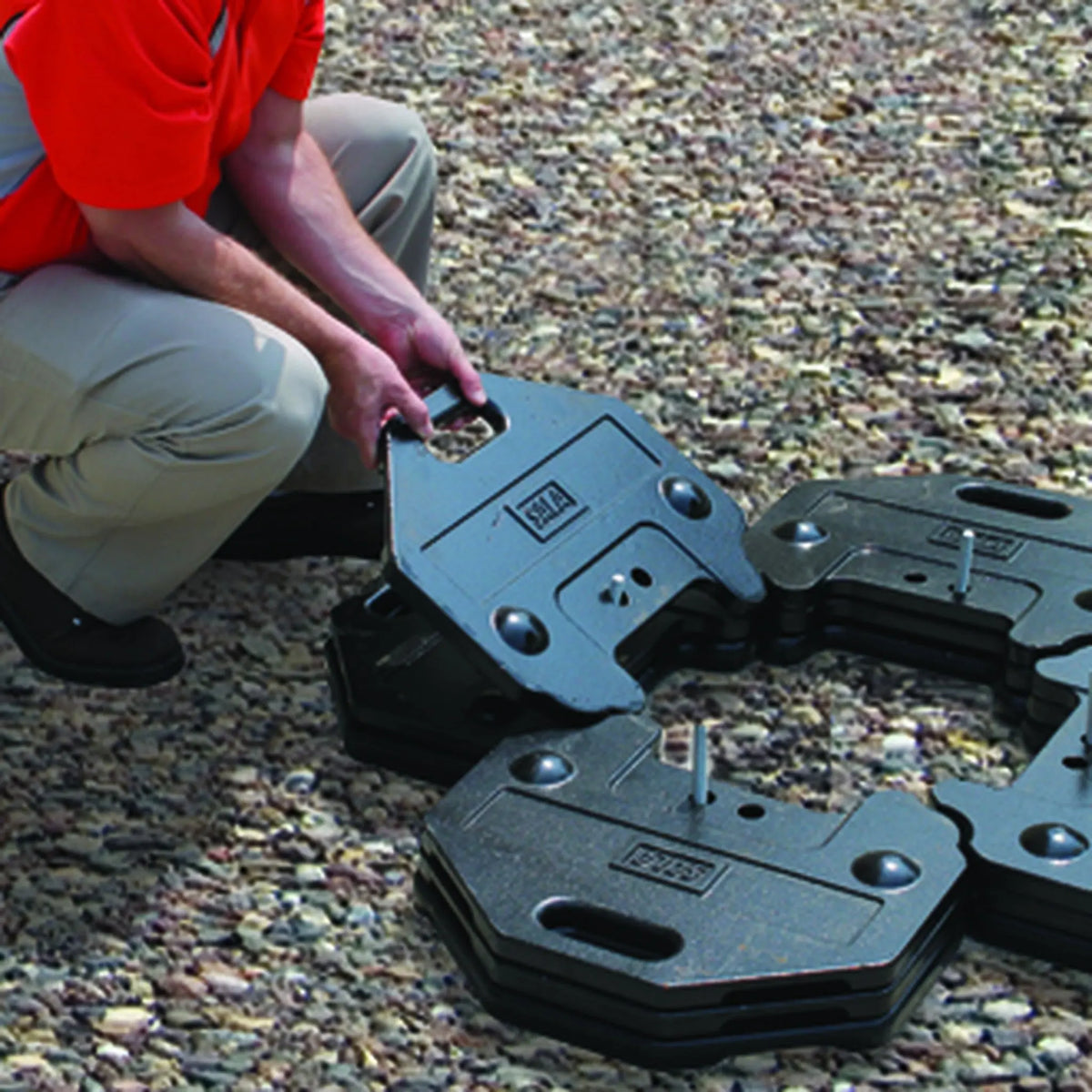 3M DBI-SALA Roof Top Freestanding Counterweight Anchor 2100185 1 EA, Application