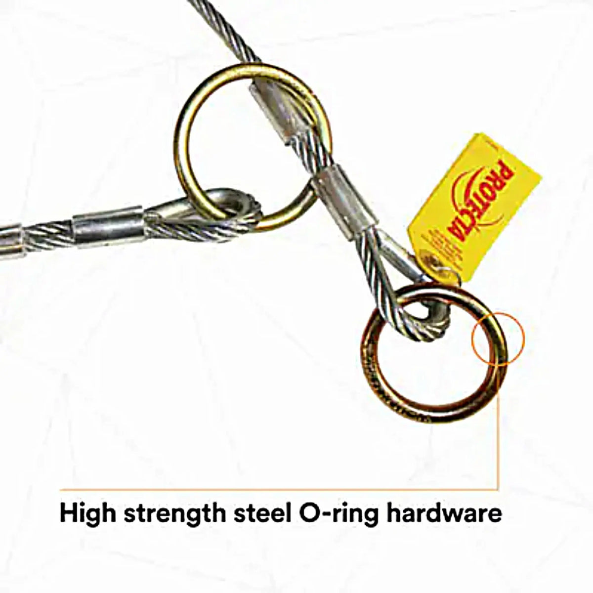 3M PROTECTA Cable Tie-Off Adaptor 2100193 Silver 6 ft. (1.8m) 1 EA, 4th image