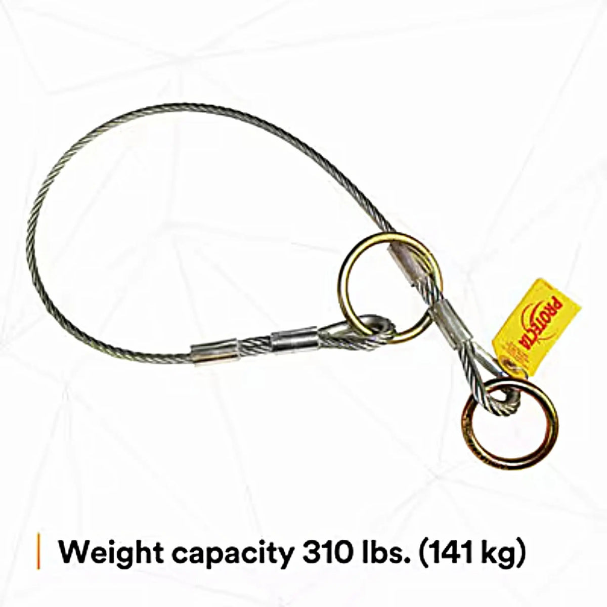 3M PROTECTA Cable Tie-Off Adaptor 2100193 Silver 6 ft. (1.8m) 1 EA, 5th image