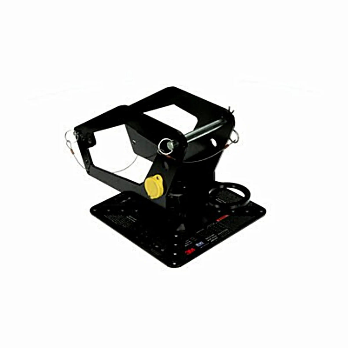 Swiveling roof anchor. Installs to sloped or flat wood and metal decking roofs, providing an anchorage point for an SRL. Secondary attachment point for anchor or HLL connection. Fasteners included.