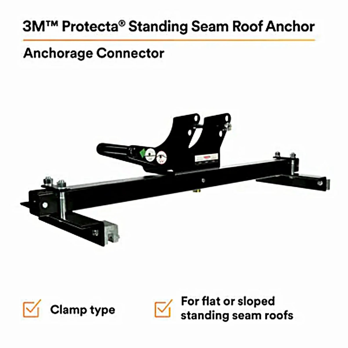 3M Protecta Standing Seam Roof Anchor 2190072 1 EA, 2nd Image
