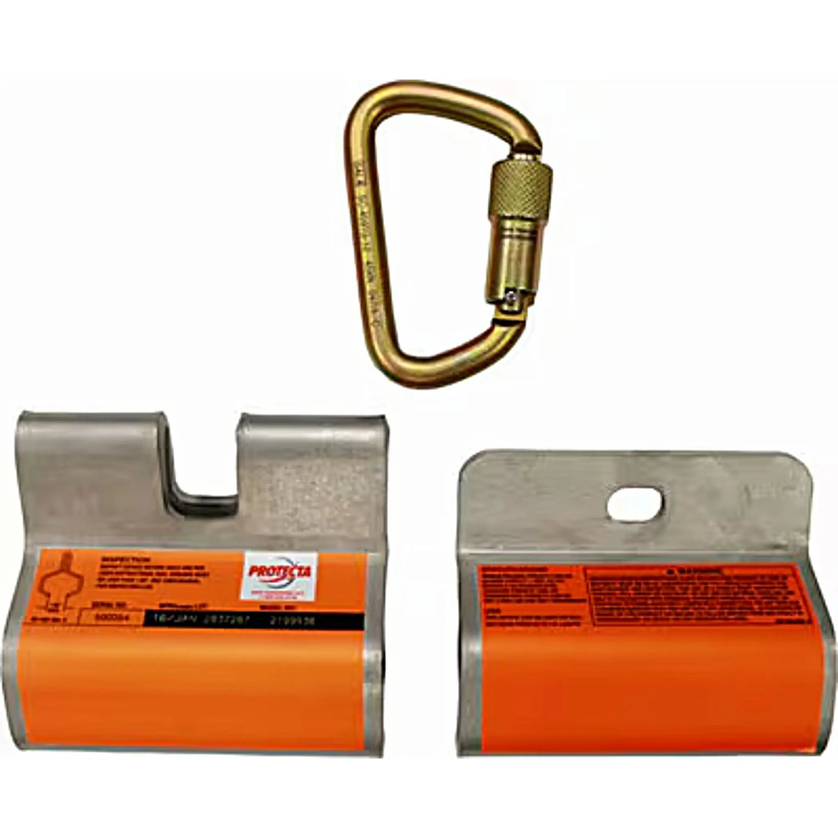 3M PROTECTA RailDog Hi-Vis Sliding Rail Anchor 2199938 Orange 1 EA Case, 4th image