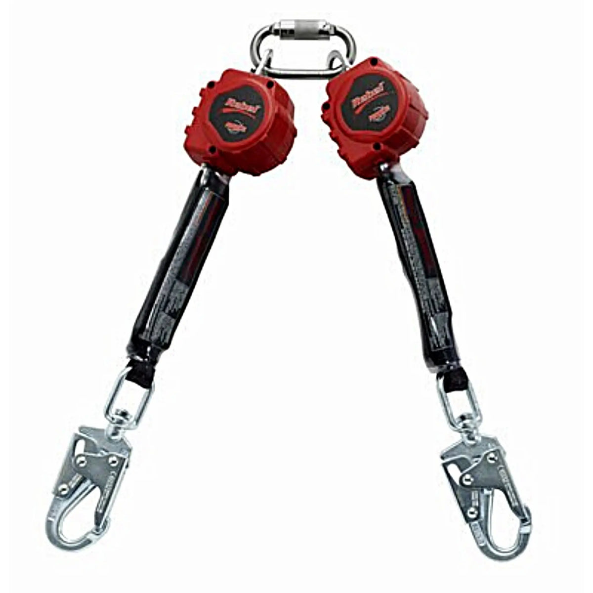 3M PROTECTA Rebel Twin-Leg Self Retracting Lifeline - Web 3100413 Red 6 ft. (1.8 m) 1 EA
