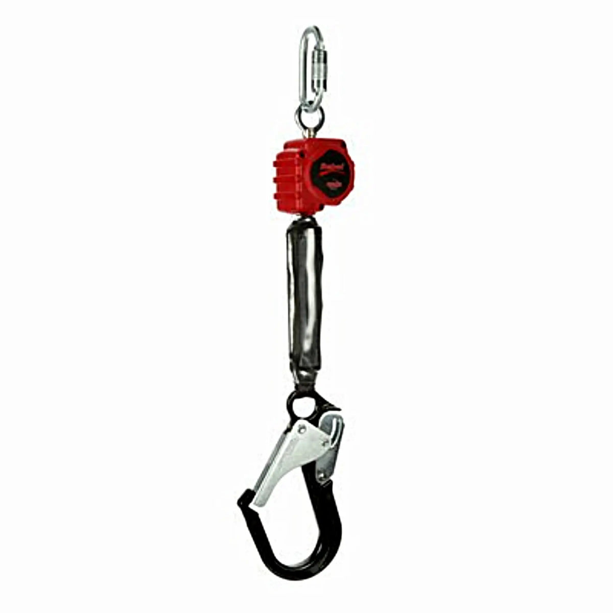 3M PROTECTA Rebel Personal Self Retracting Lifeline - Single-leg Web 3100477 Red 6 ft. Aluminum Rebar Hook 1 EA Case, 4th image