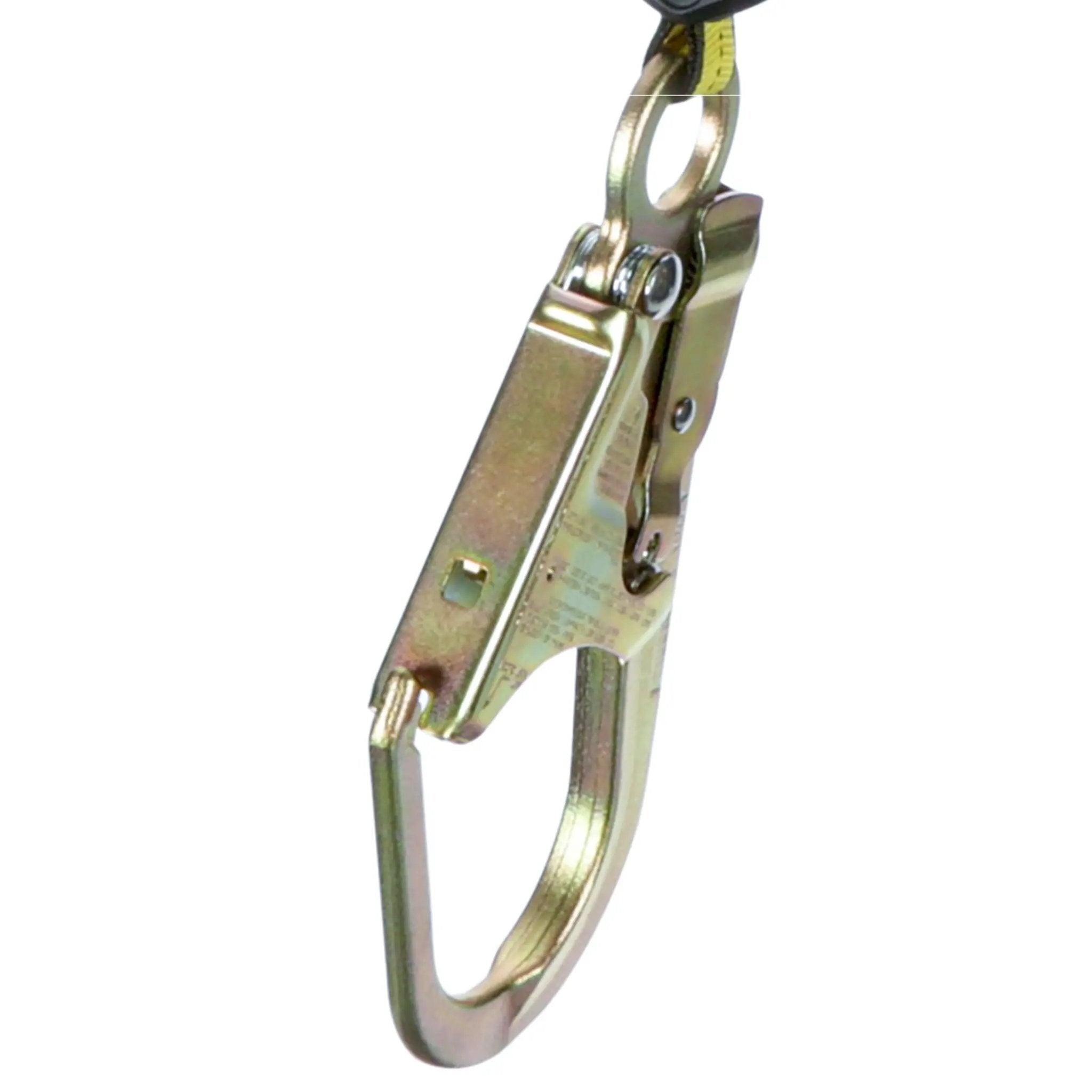 3M DBI-Sala 7100313183 3100551 Nano-Lok Personal Twin-Leg Self Retracting Lifeline, Web Steel Rebar Hook, Blue, 6 Feet, 1 Each