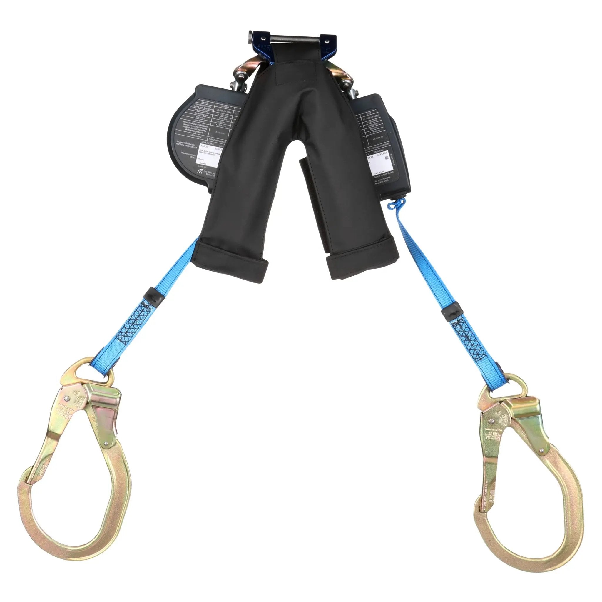 3M DBI-Sala 7012818585 3100618 Nano-Lok Self-Retracting Lifeline with Quick Connect, Web, Wrap Back, 8 ft, 1 Each
