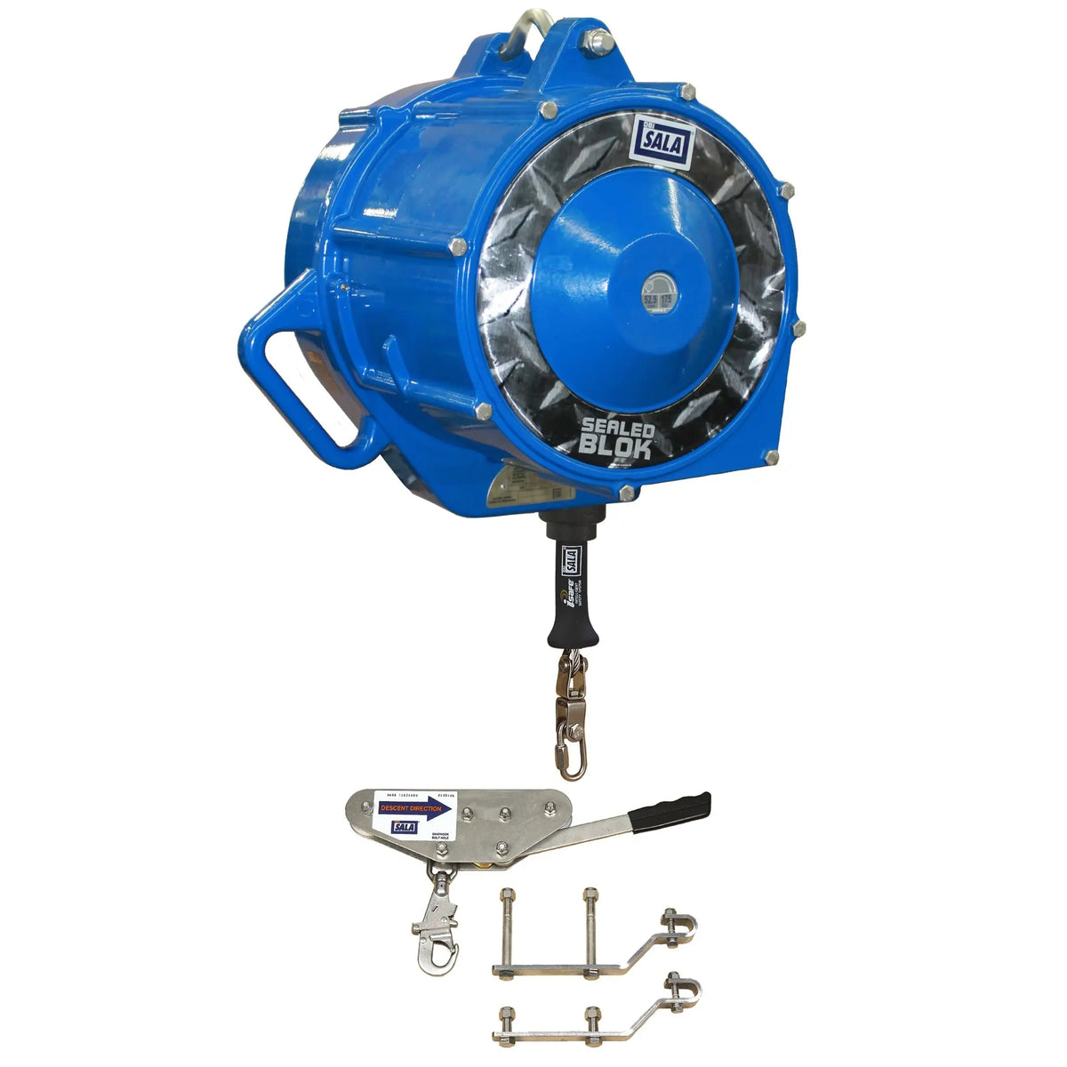 3M DBI-SALA Rollgliss Descender, Sloped/Automatic Retract 3303016, 1 Each, main image